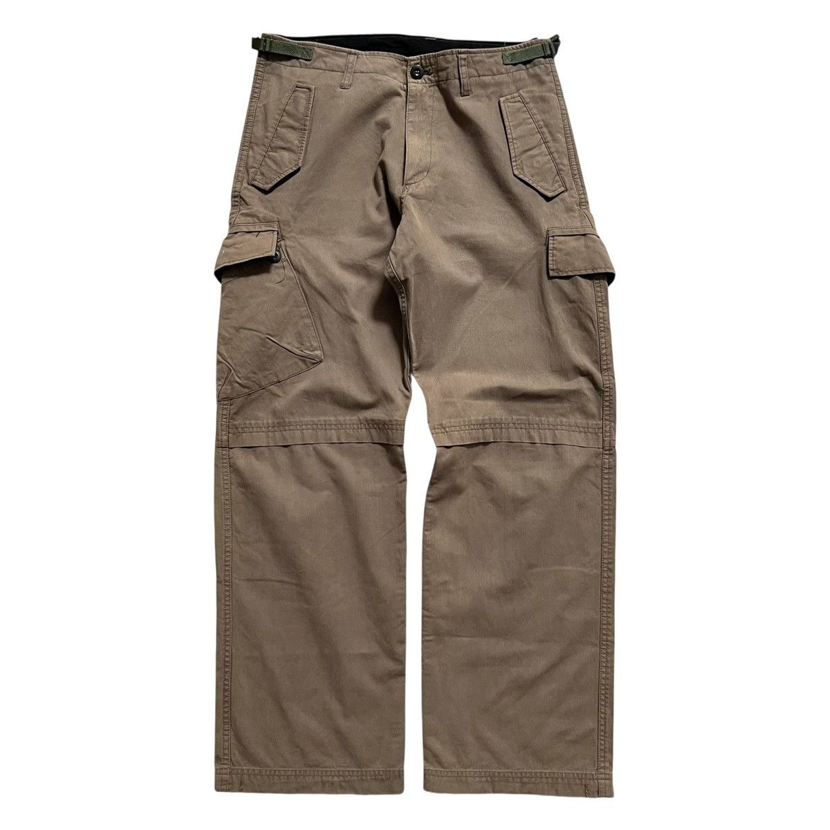 PPFM 2000s PPFM Asymmetric Cargo Pants Size US 32 / EU 48 - 1 Thumbnail