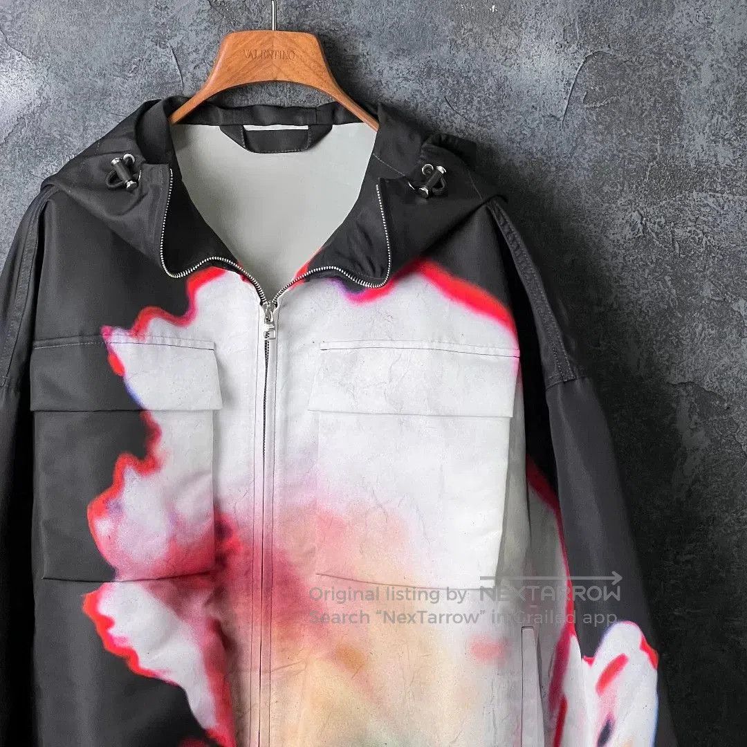 Alexander McQueen Alexander McQueen Colorblock Hooded Jacket. Size US XL / EU 56 / 4 - 3 Thumbnail