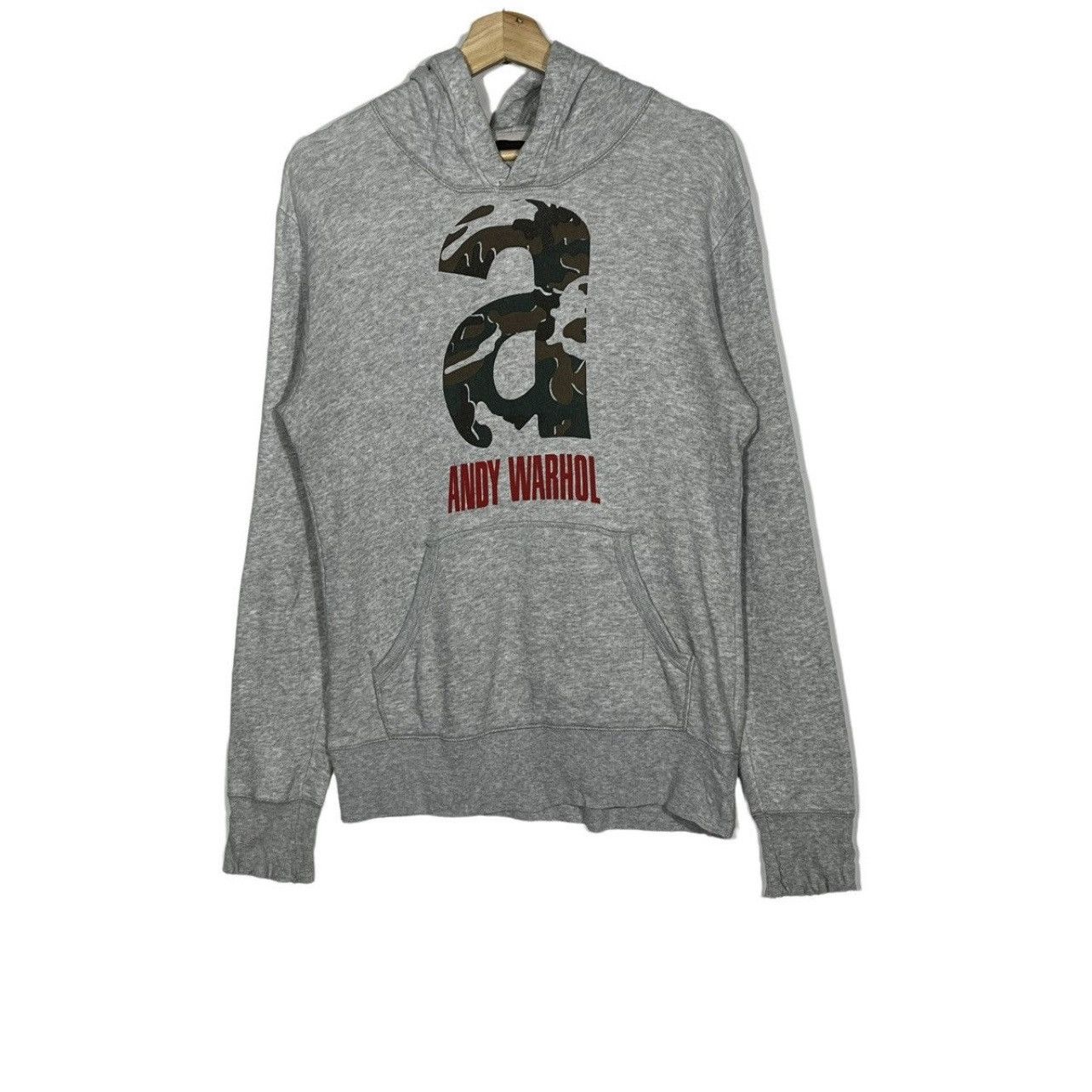 andy warhol hoodies big logo