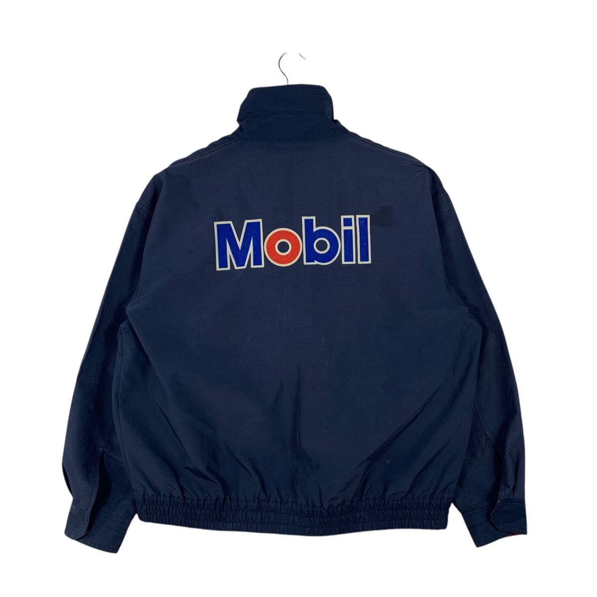 Vintage Vintage MOBIL Oil Industry American Uniform Worker Jacket Size US M / EU 48-50 / 2 - 2 Thumbnail