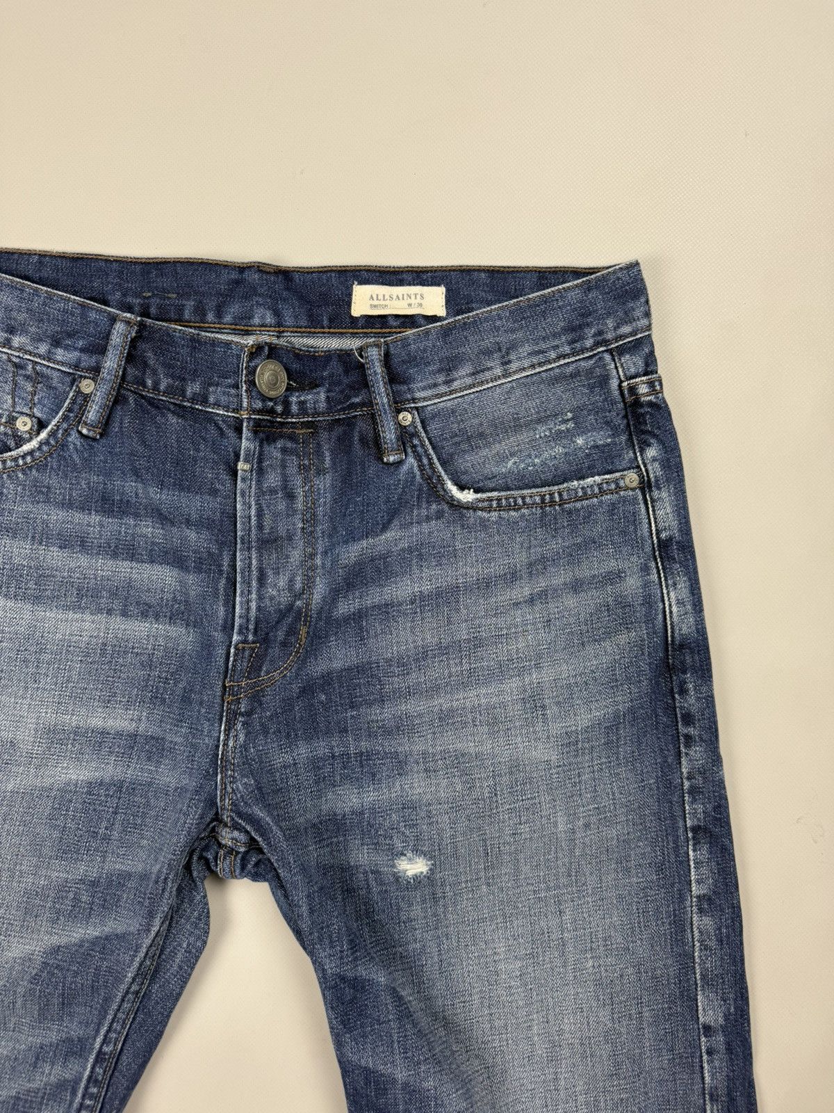 Allsaints Allsaints Horton Switch Men’s Denim Shorts Size 30 / S Size US 30 / EU 46 - 8 Thumbnail