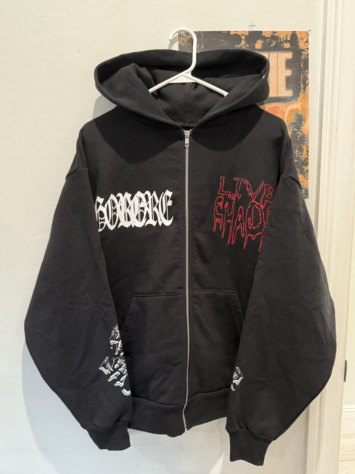 Band Tees × Ken Carson × Vintage AGC LIVE CHAOS ZIP UP Size US S / EU 44-46 / 1 - 2 Thumbnail