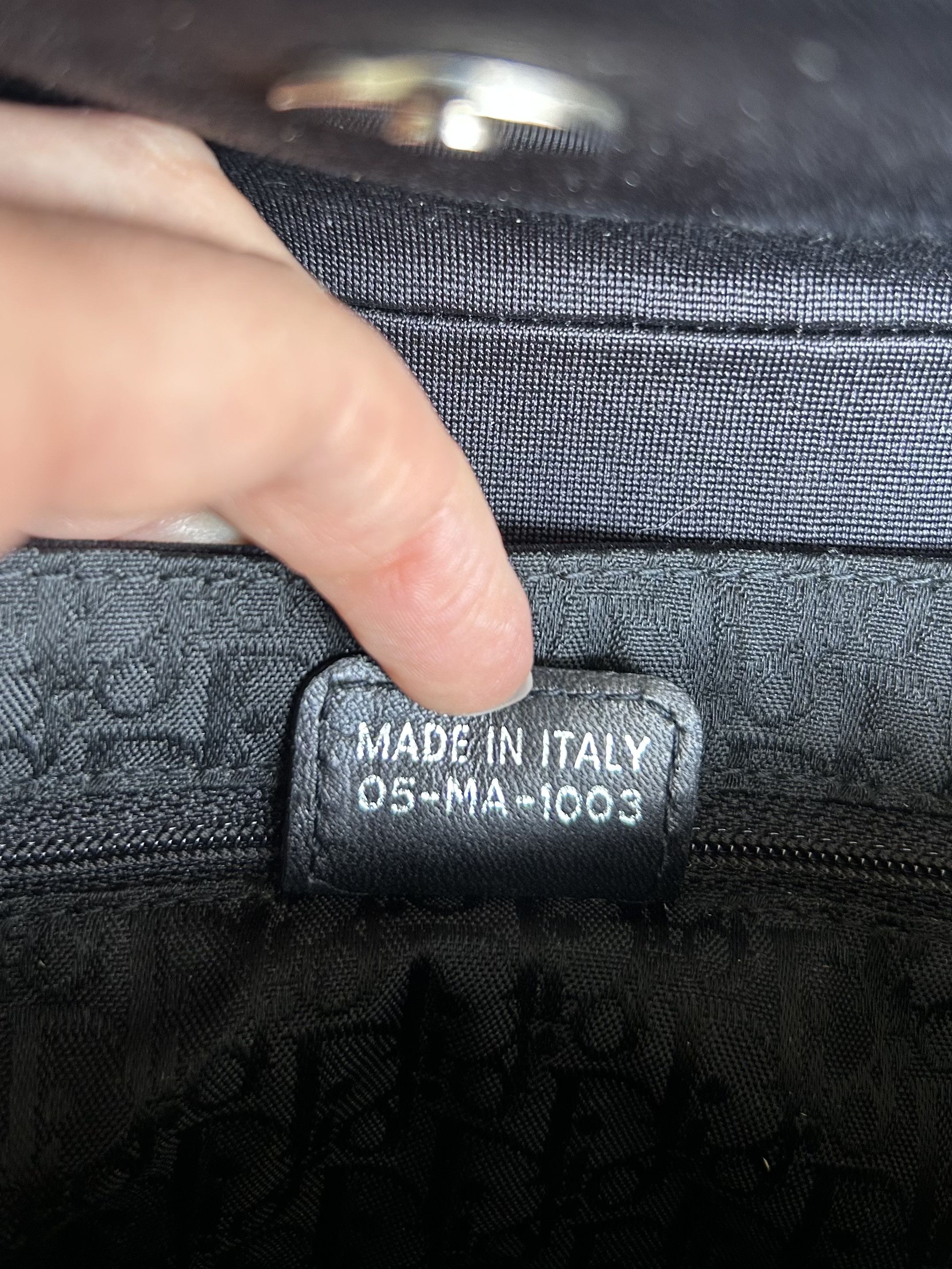 Dior Dior Hardcore Black Satin Size ONE SIZE - 4 Thumbnail