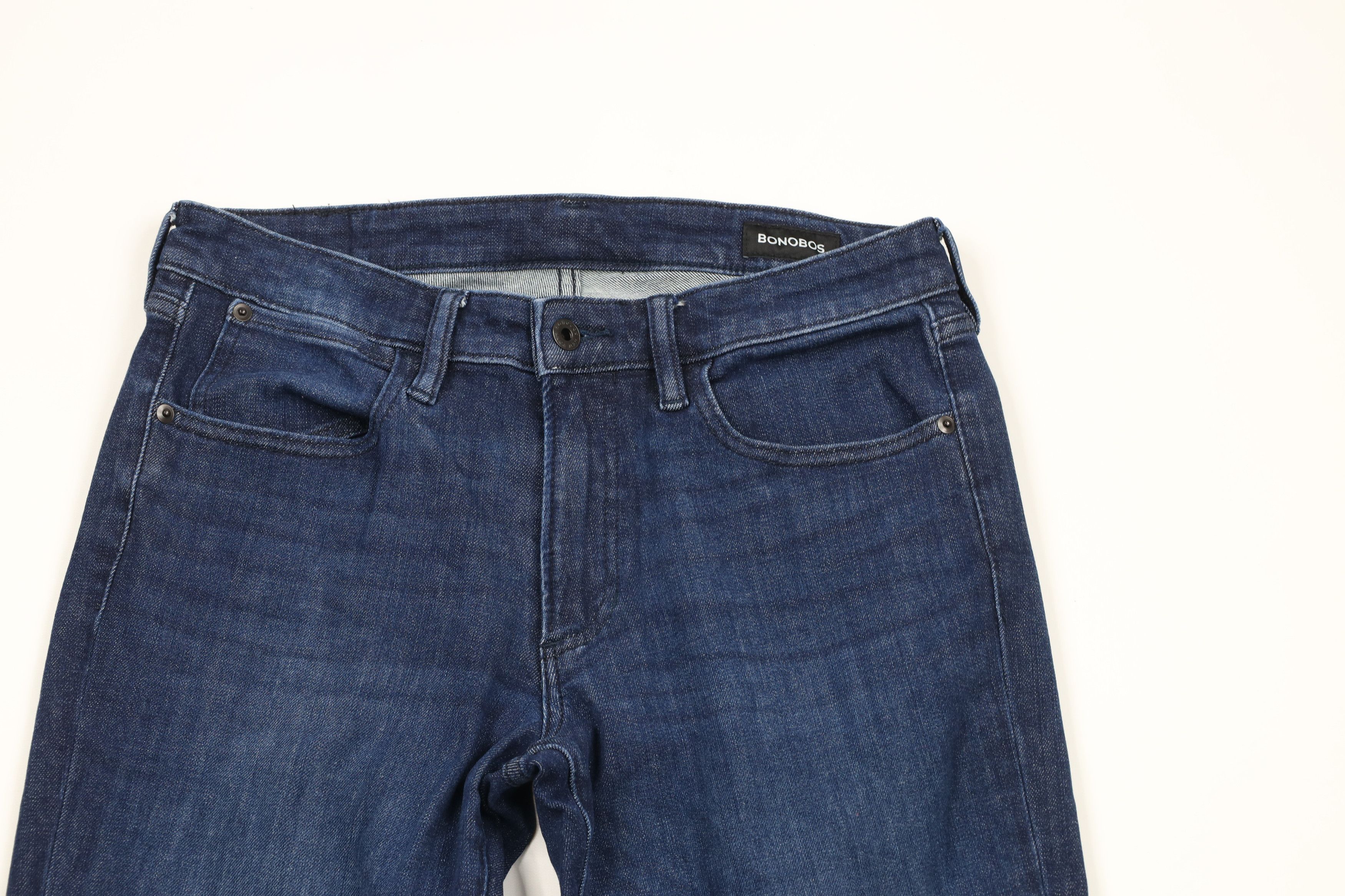 Bonobos × Vintage Bonobos Stretch Skinny Leg Denim Jeans Pants Blue Size US 31 - 2 Thumbnail