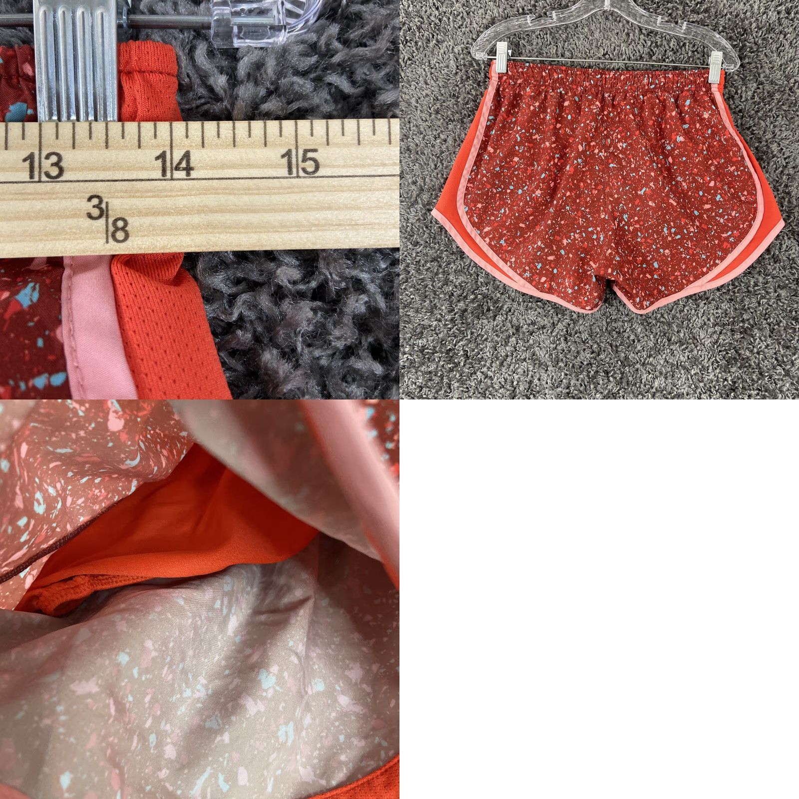 Nike Nike Dri-Fit Multicolor Running Shorts Womens Size M Athletic Activewear Size 32" / US 10 / IT 46 - 8 Thumbnail