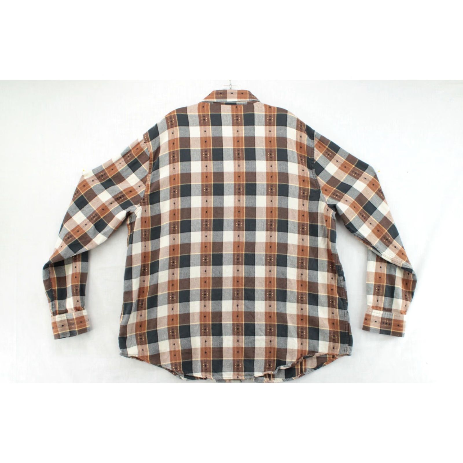 Frye Frye Flannel Shirt Men’s XXL Brown Plaid Long Sleeve Classic Outdoors Cozy Outfit Casual Workwear Button-Up Shirt Men Brown Plaid Long Sleeve Frye Size US XXL / EU 58 / 5 - 3 Thumbnail