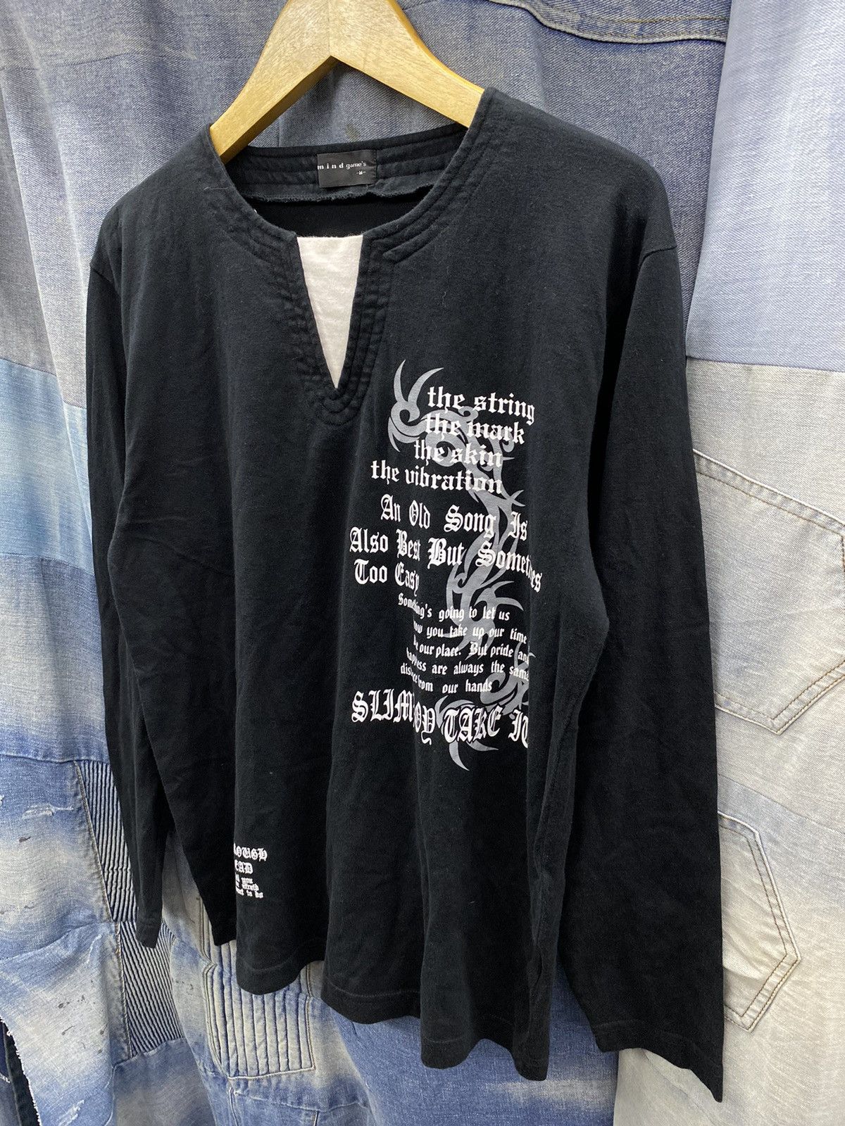 Beauty Beast × If Six Was Nine × Japanese Brand undefined tribal poem longsleeve style mindgame japan Size US M / EU 48-50 / 2 - 2 Thumbnail