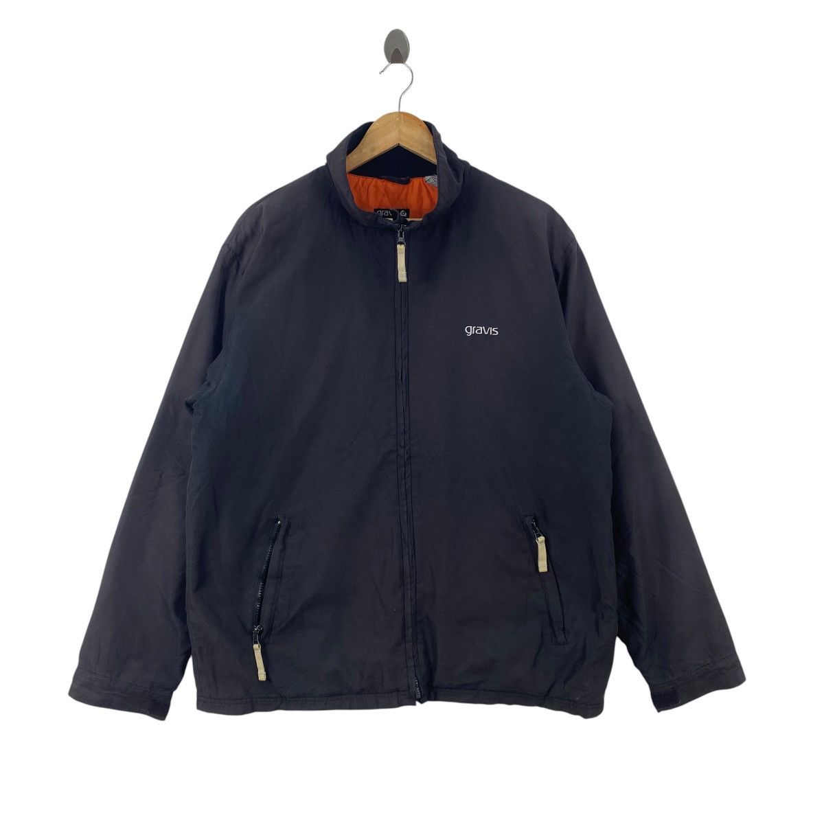 Gravis Vintage GRAVIS Full Zip Padded Jacket OrQuilted Lining Size US L / EU 52-54 / 3 - 3 Thumbnail