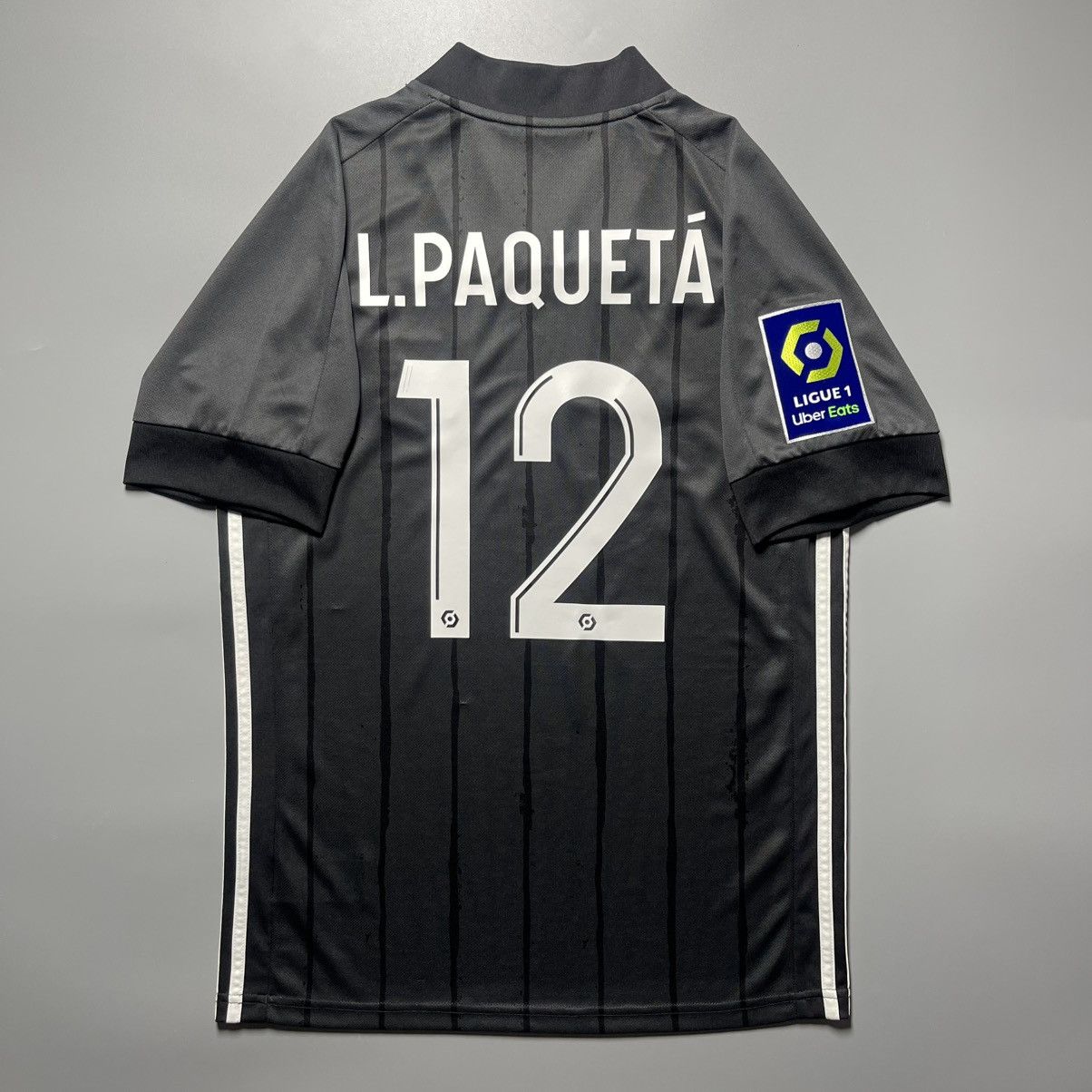 Adidas × Vintage LYON ADIDAS 2020/2021 FOOTBALL AWAY JERSEY #12 LUCAS PAQUETA Size US S / EU 44-46 / 1 - 1 Thumbnail