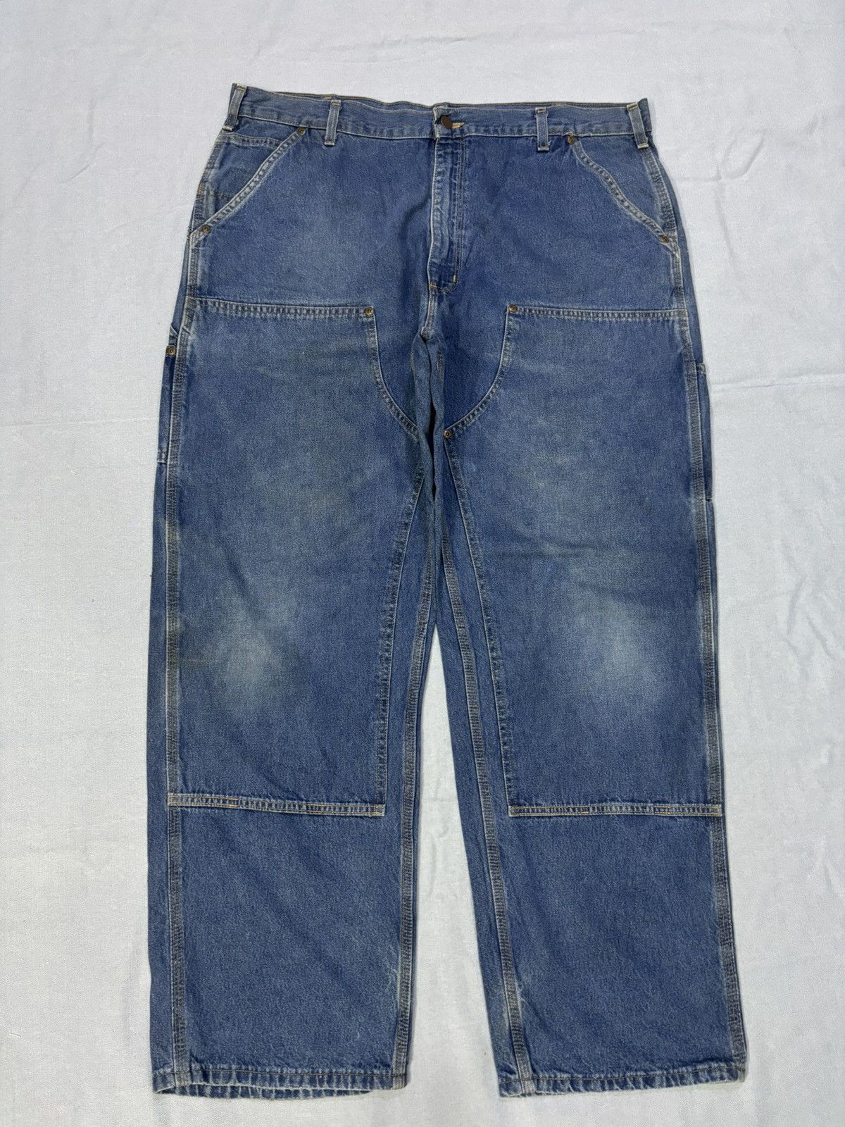 Carhartt Vintage Carhartt B273 DST double knee denim Size US 40 / EU 56 - 1 Thumbnail