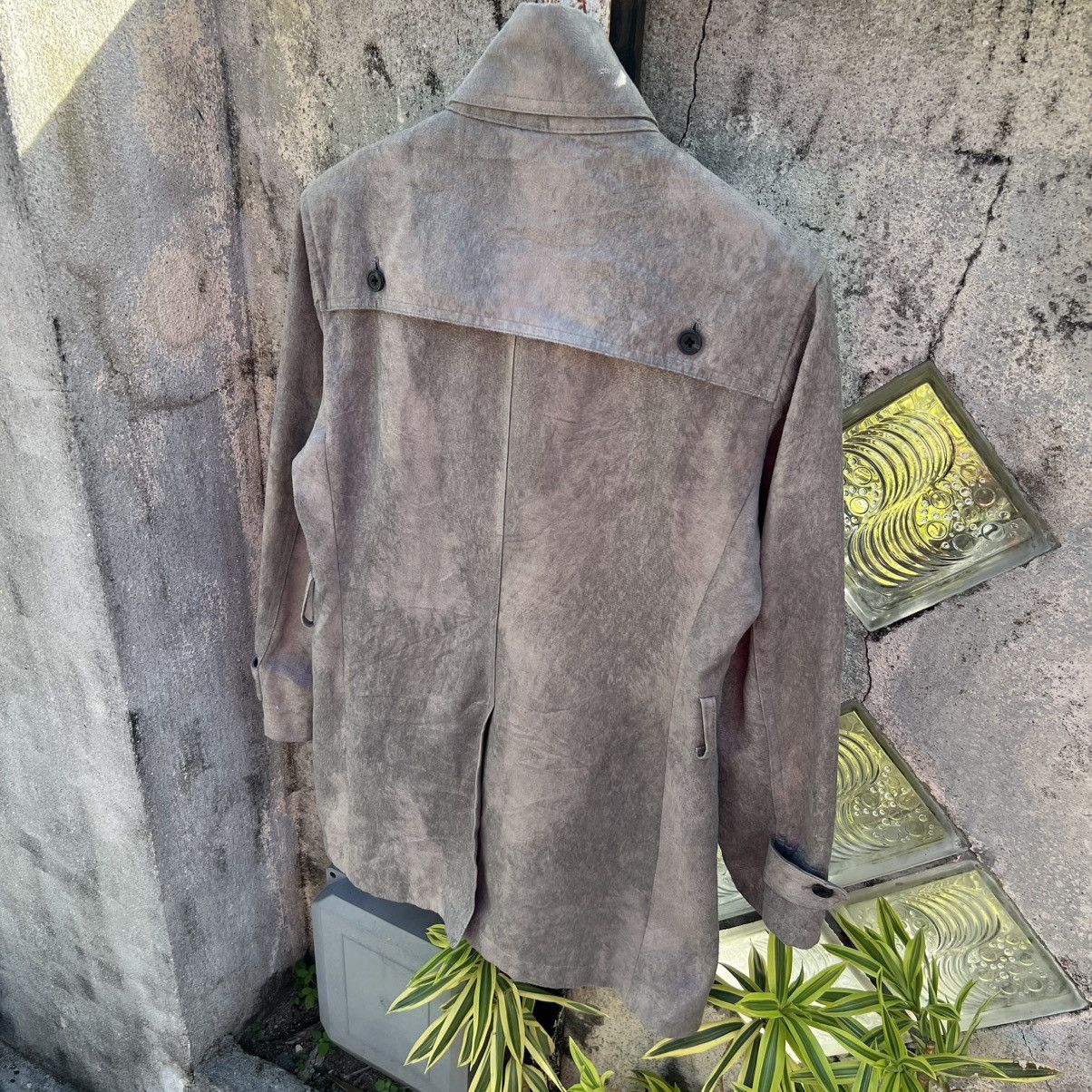Tornado Mart “TORNADO MART” WASHED GREY CAR COAT JACKET Size US L / EU 52-54 / 3 - 9 Thumbnail