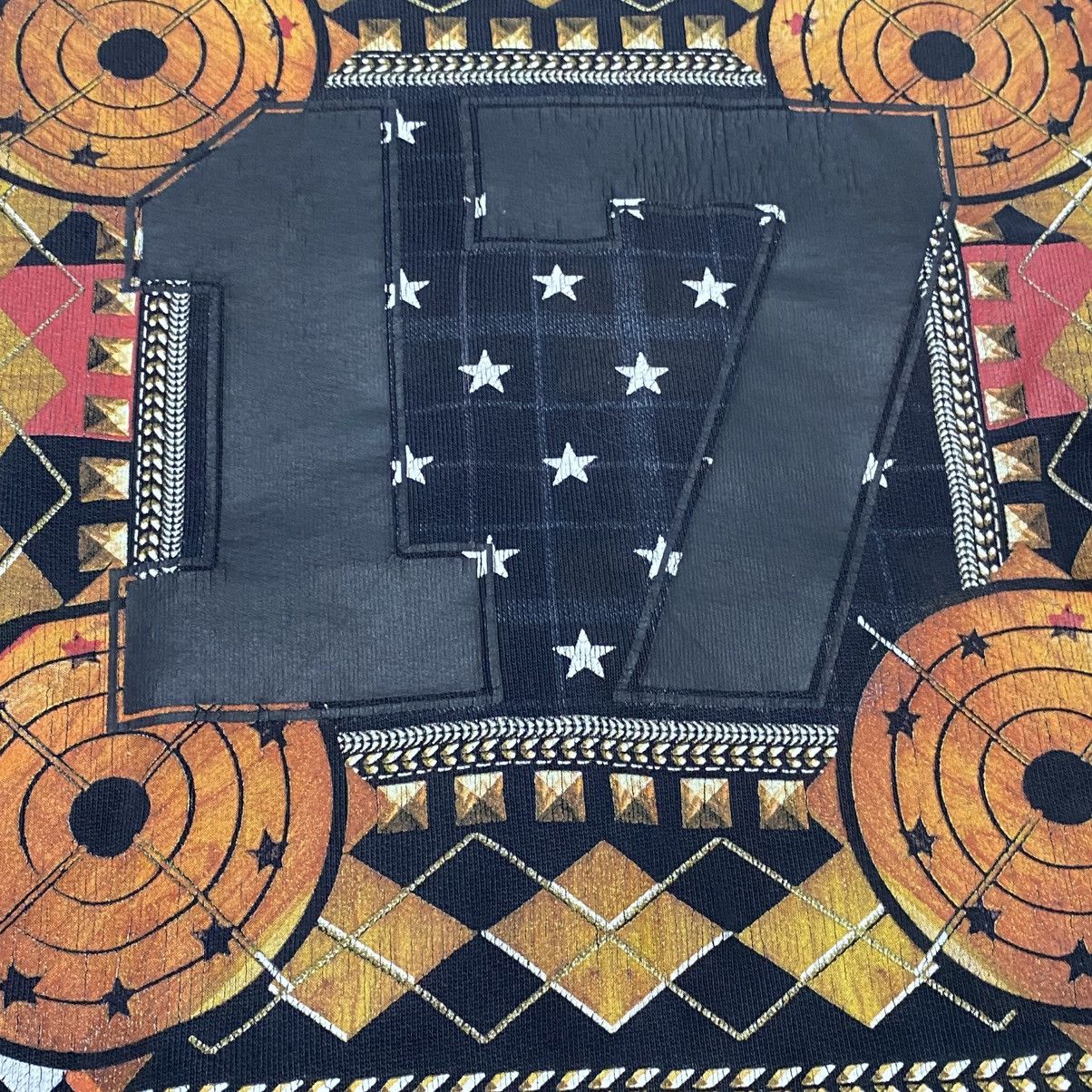 Givenchy Givenchy Pattern Black Crewneck Size US S / EU 44-46 / 1 - 9 Thumbnail