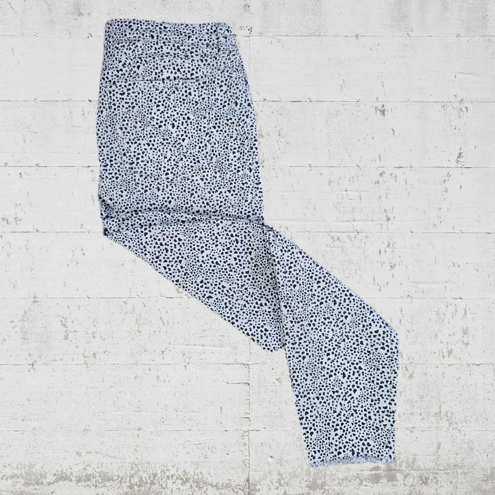 Other Ella Moss Gray Animal Print Skinny Jeans Size 32 Size 32" / US 10 / IT 46 - 7 Thumbnail