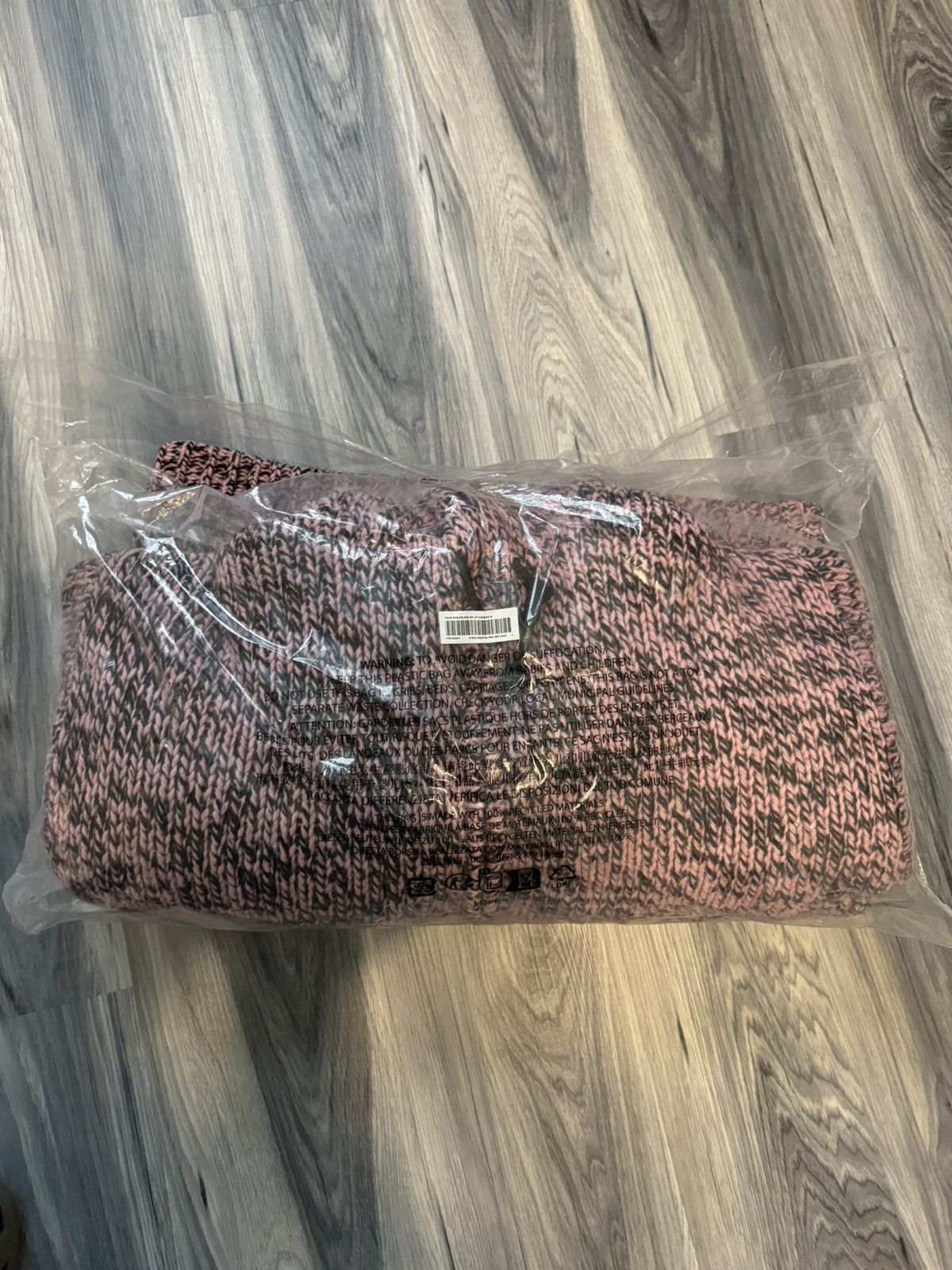 Supreme Supreme Faux Shearling Zip up Hooded Sweatshirt Pink Size US L / EU 52-54 / 3 - 7 Thumbnail