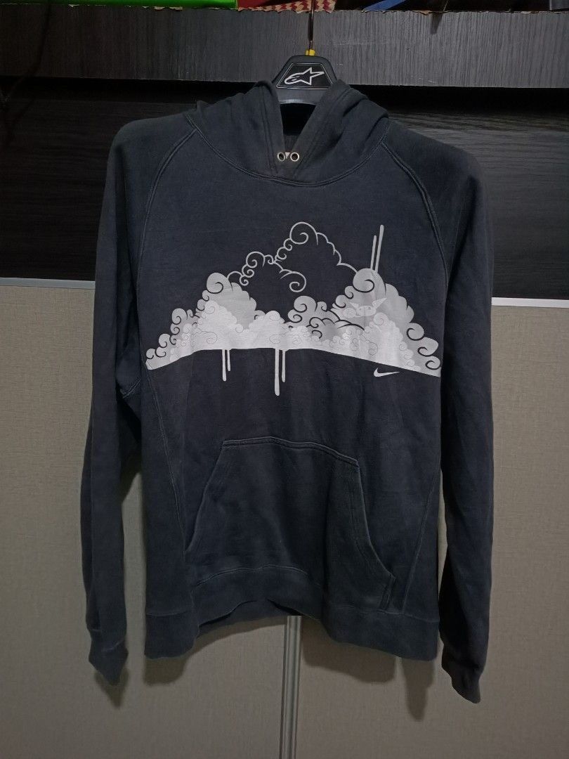 Nike × Vintage Vintage y2k nike hoodie streetwear Size US M / EU 48-50 / 2 - 1 Thumbnail