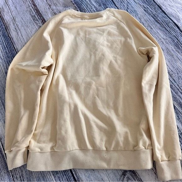 Other BKYS Lucky Charm Embroidered Butter Yellow Sweatshirt Size US L / EU 52-54 / 3 - 3 Thumbnail