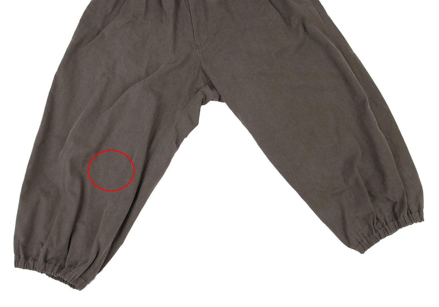 Yohji Yamamoto Yohji Yamamoto Cotton Tapered Pants Mocha 3 Size US 34 / EU 50 - 8 Thumbnail