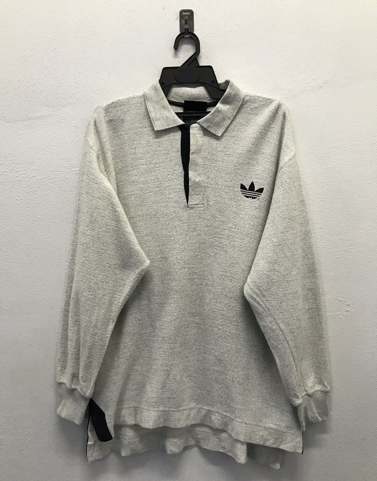 Adidas × Vintage Vintage Adidas Long Sleeve Polos Size US S / EU 44-46 / 1 - 1 Thumbnail