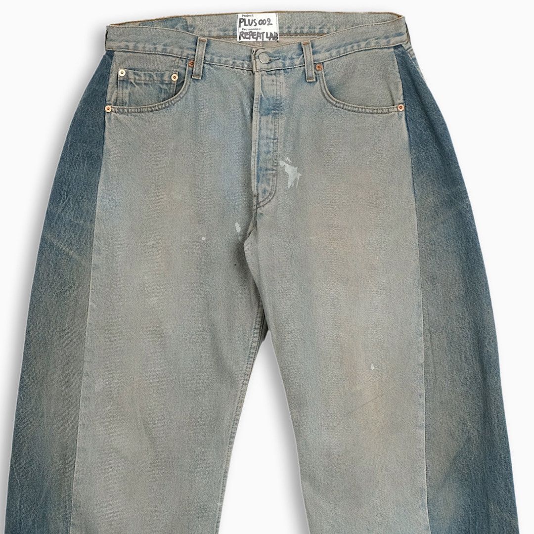Japanese Brand × Levi's × Vintage REPEAT PLUS 002 Dirty Beige 33 size (RP002E3301) Size US 33 - 3 Thumbnail