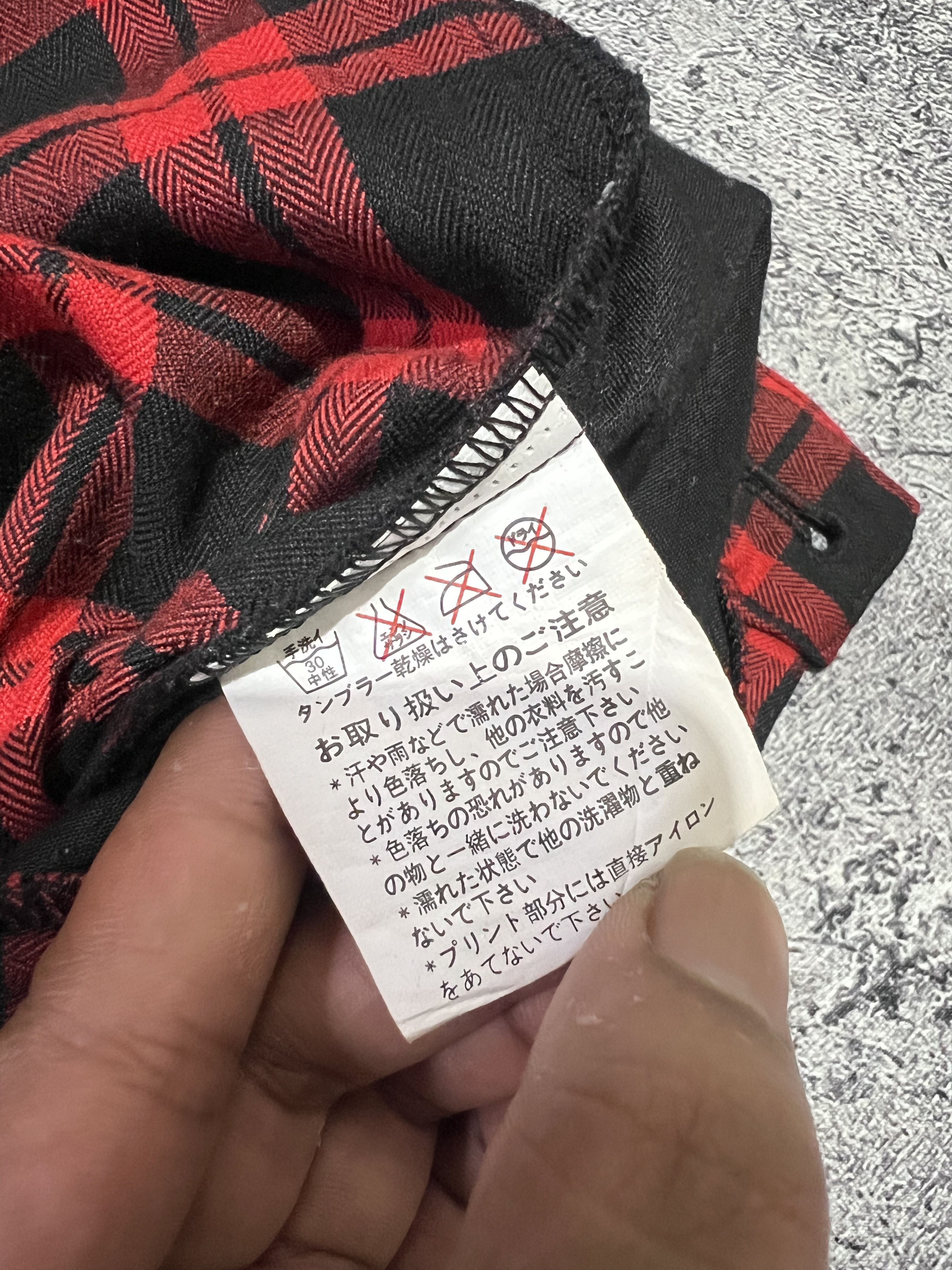 Japanese Brand 2000s Japanese Archive Ifsixwasnine Punk Poem Wide y2k Size US 30 / EU 46 - 8 Thumbnail