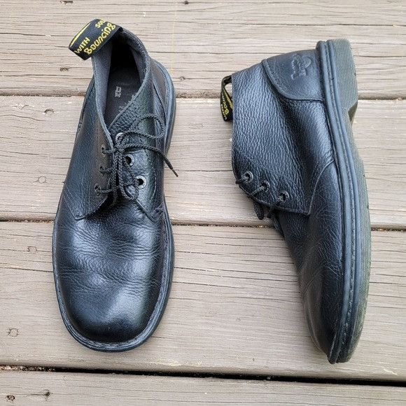 Dr. Martens Dr Martens Sussex Bear Track Black Pebbled Leather Slip Resi Size US 10 / EU 43 - 2 Thumbnail