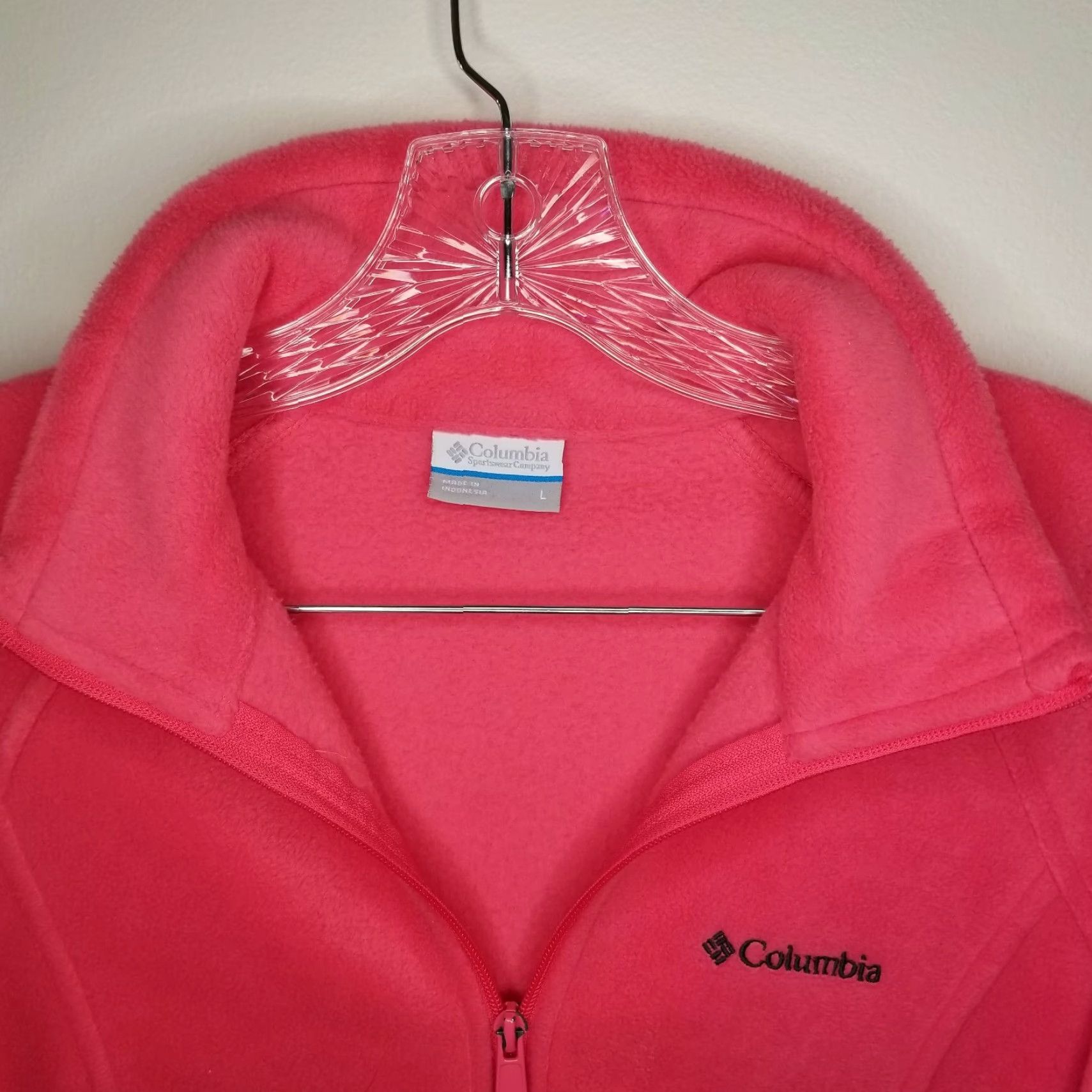 Pinko Columbia Womens Pink Full Zip Jacket Size L User: Columbia Women's Pink Full Zip Jacket Size L Size L / US 10 / IT 46 - 3 Thumbnail