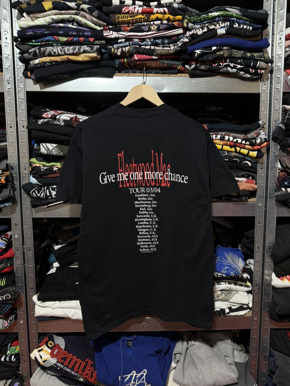 Band Tees Vintage Fleetwood Mac Give Me One More Chance Tour 2003 Tee Size US M / EU 48-50 / 2 - 2 Thumbnail
