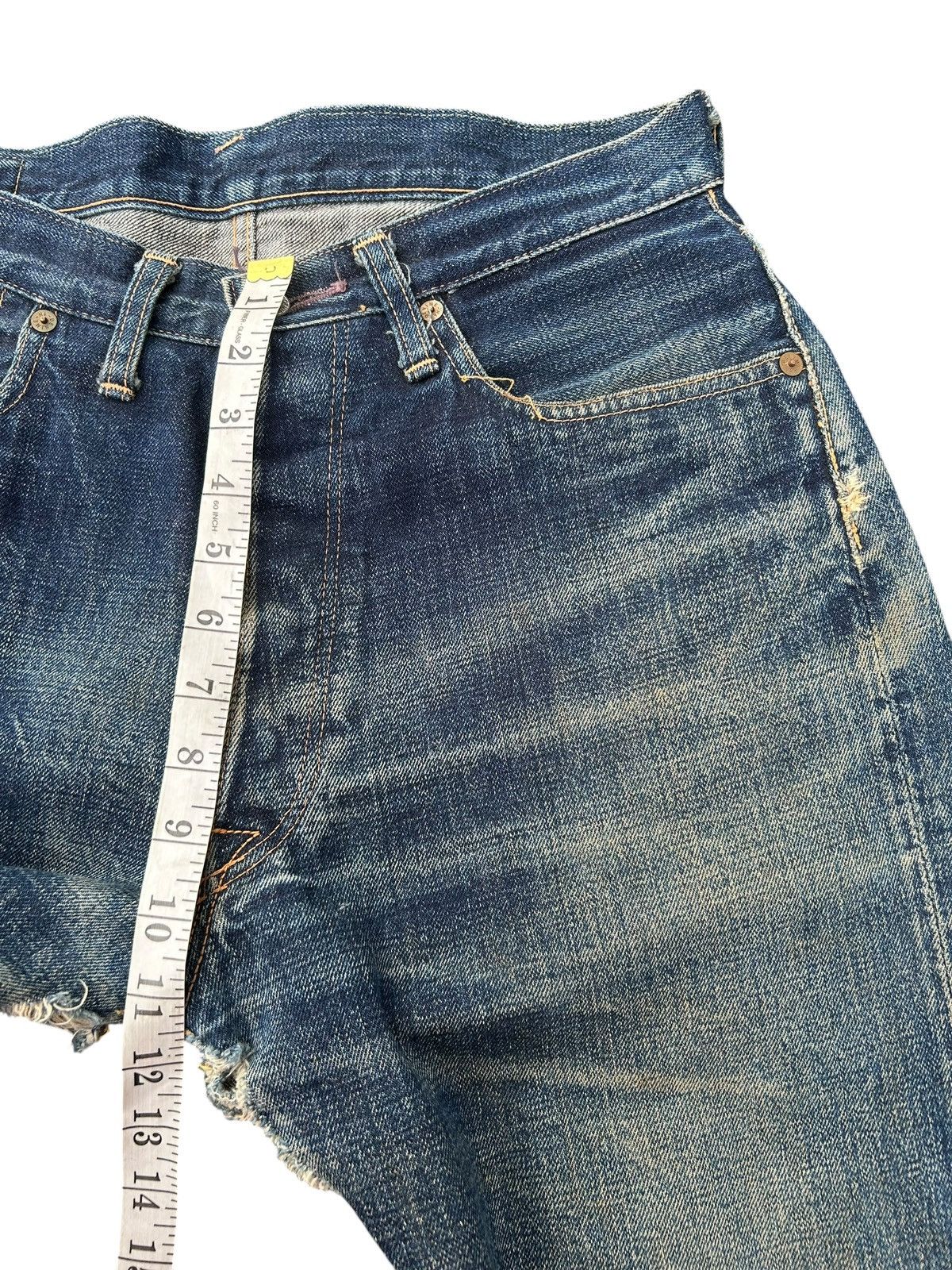Kapital Vintage Denime Selvedge Distressed Denim Jeans Size US 30 / EU 46 - 21 Thumbnail