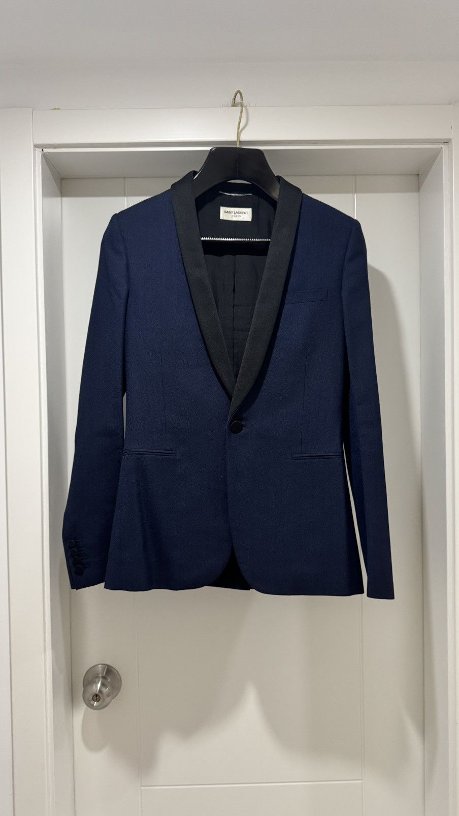 Saint Laurent Navy Blazer