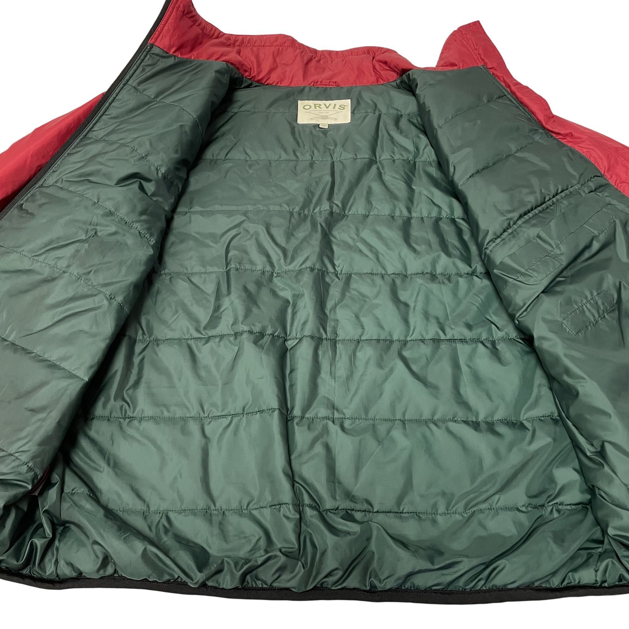 Orvis Vtg Orvis PRIMALOFT Maroon Red PRO Insulated Coat Size US XXL / EU 58 / 5 - 5 Thumbnail
