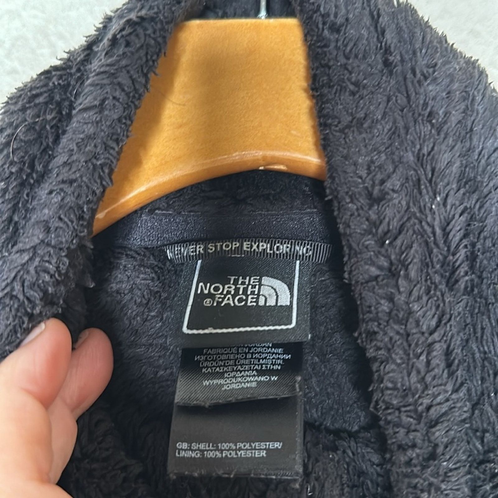 The North Face The North Face Osito Jacket Full Zip Black Size XS Fuzzy Y2K Size XS / US 0-2 / IT 36-38 - 5 Thumbnail