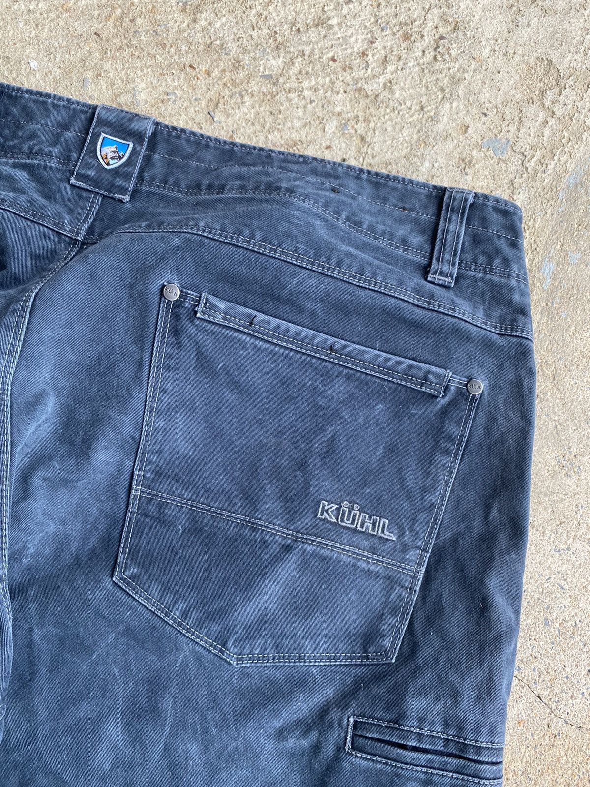 Kuhl × Vintage Kuhl Rydr Vintage Patina Dye Hiking Canvas Pants Size US 42 / EU 58 - 11 Thumbnail