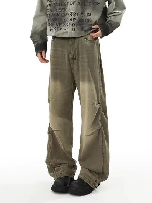 VIBE Old Street Scrap Y2K Distressed Casual Jeans Size US 32 / EU 48 - 5 Thumbnail