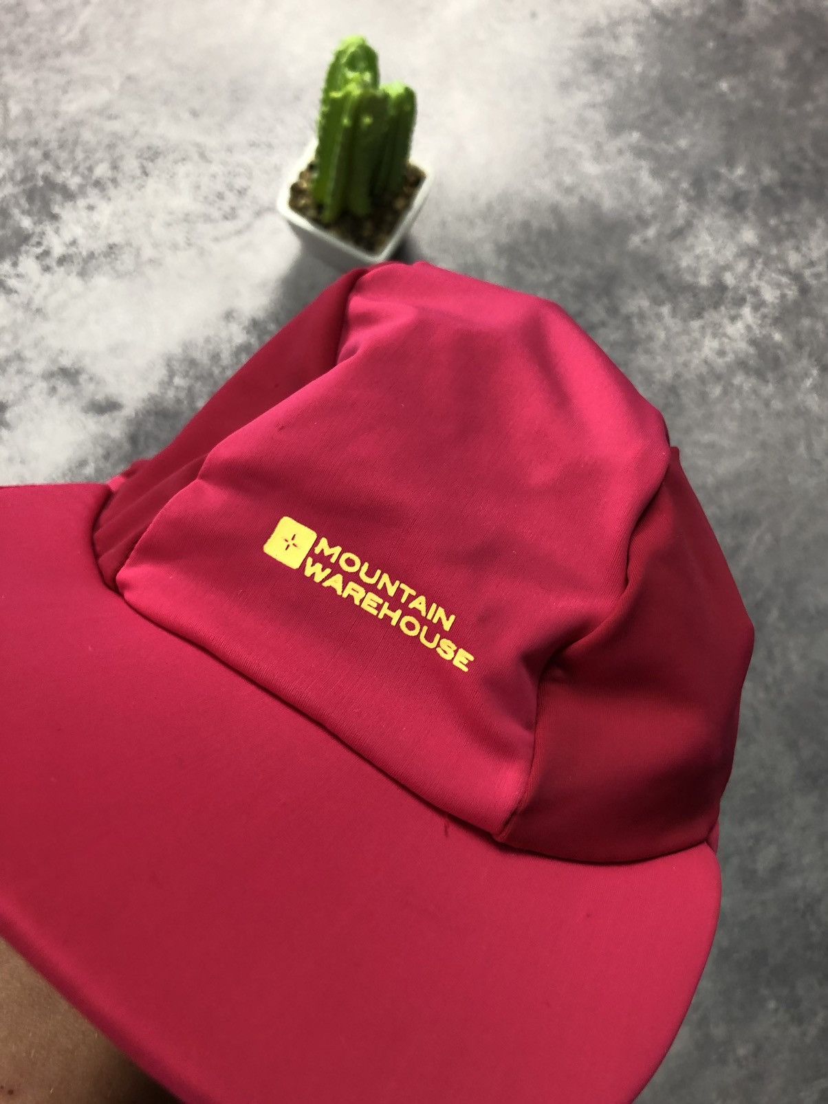 Other MOUNTAIN WAREHOUSE Sun Cap Pink Mini Centre Logo Outdoor Hat Size ONE SIZE - 2 Thumbnail