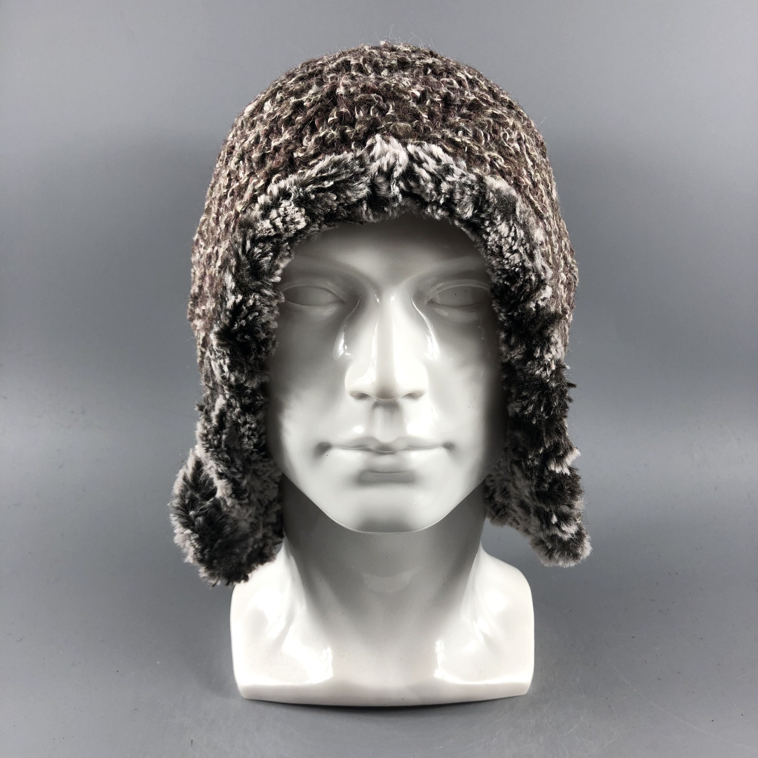 Japanese Brand × Vintage Unknown Ear Flap Hat Beanie Snow Hat Snow Cap -D094 Size ONE SIZE - 6 Thumbnail