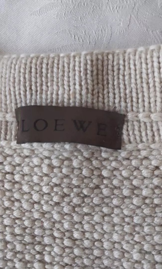 Loewe LOEWE Cashmere and silk blend cardigan 55% silk 45% cashme Size M / US 6-8 / IT 42-44 - 3 Thumbnail