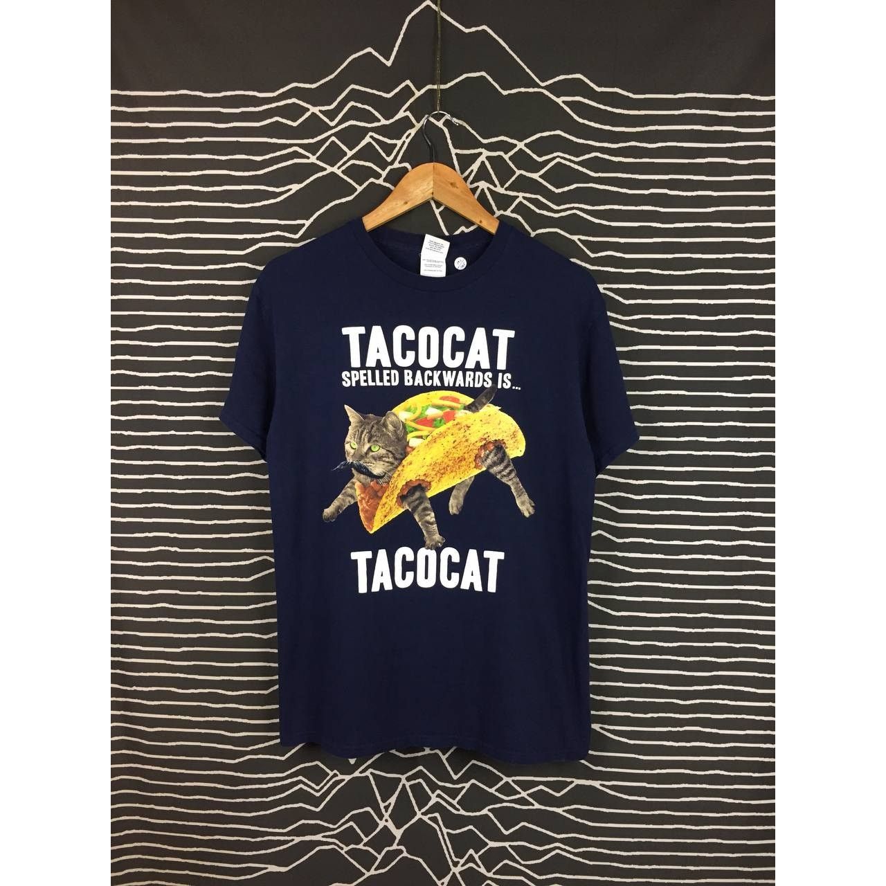 Vintage Vtg Y2K Tacocat Spelled Backwards Is Tacocat Funny Humor Tee Size US M / EU 48-50 / 2 - 2 Thumbnail