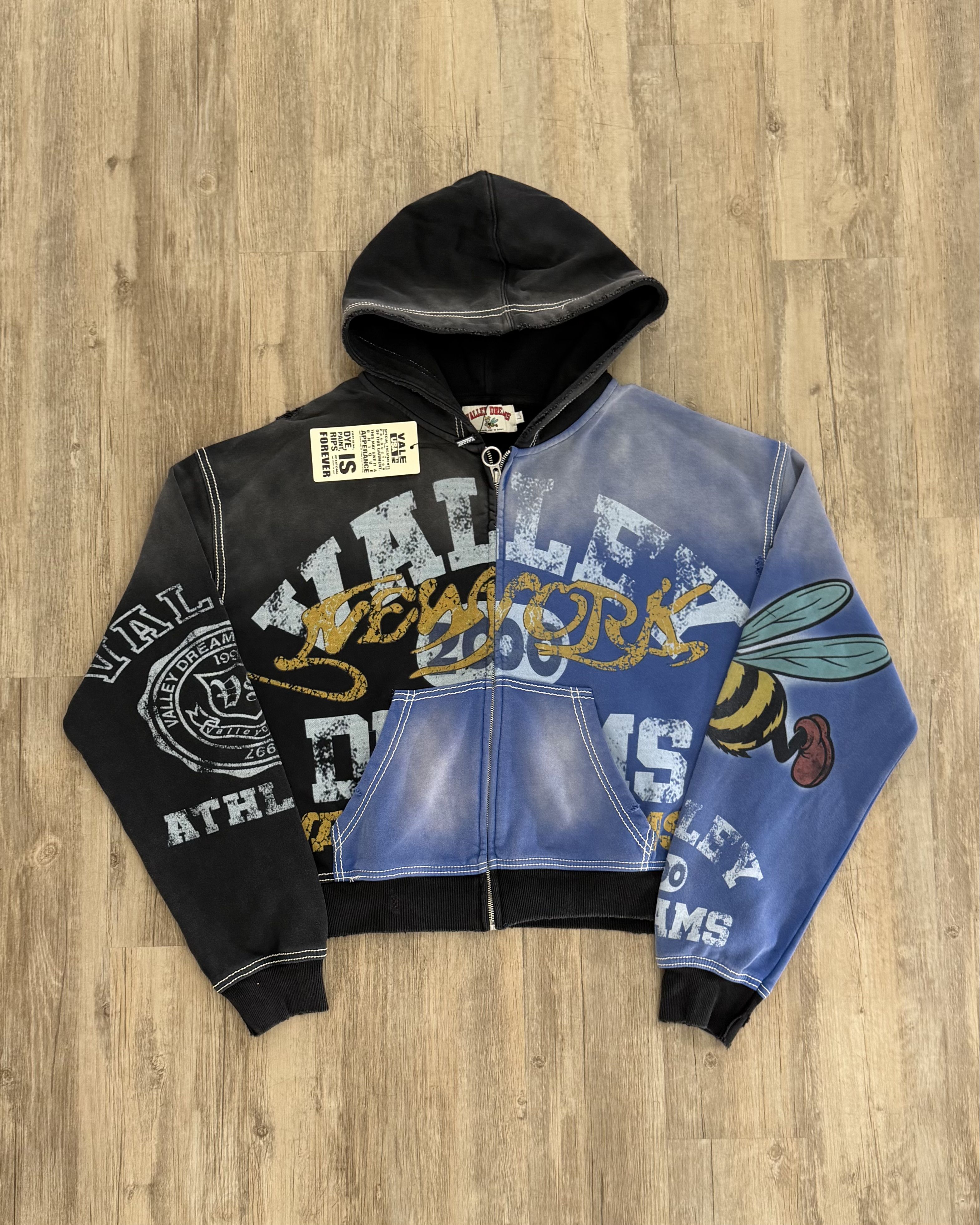 Vale Vale Bipolar Big Zip Up Hoodie Size US XL / EU 56 / 4 - 1 Thumbnail