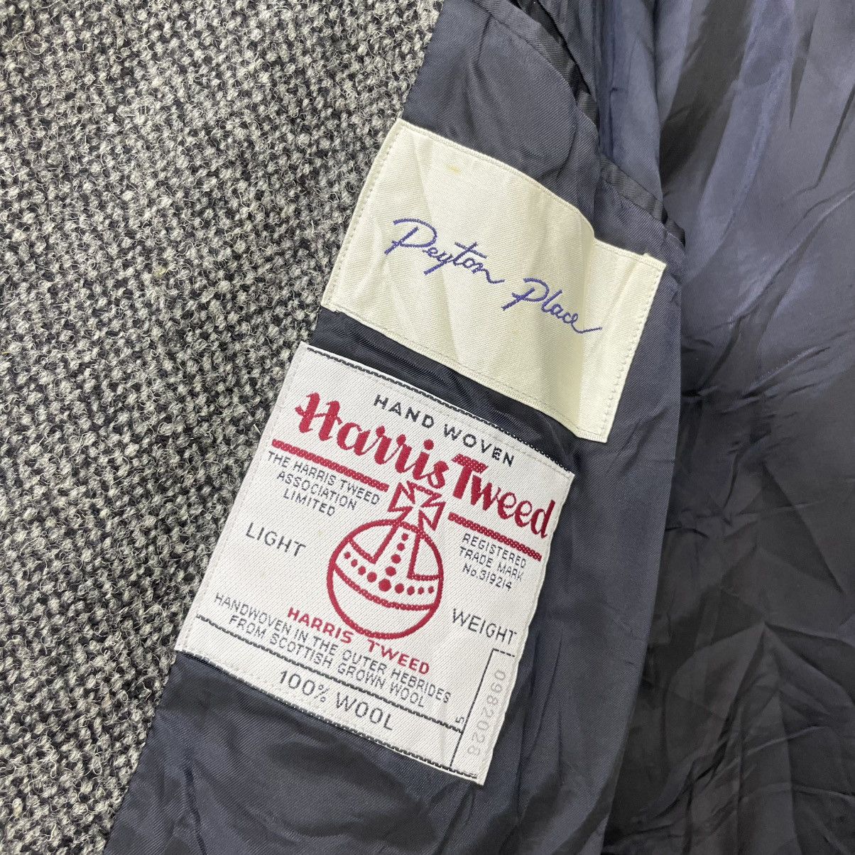 Autumn Cashmere × Harris Tweed × PPFM 💥Japanese Brand PPFM X Harris Tweed Haringgbone Long Coat Size US M / EU 48-50 / 2 - 5 Thumbnail