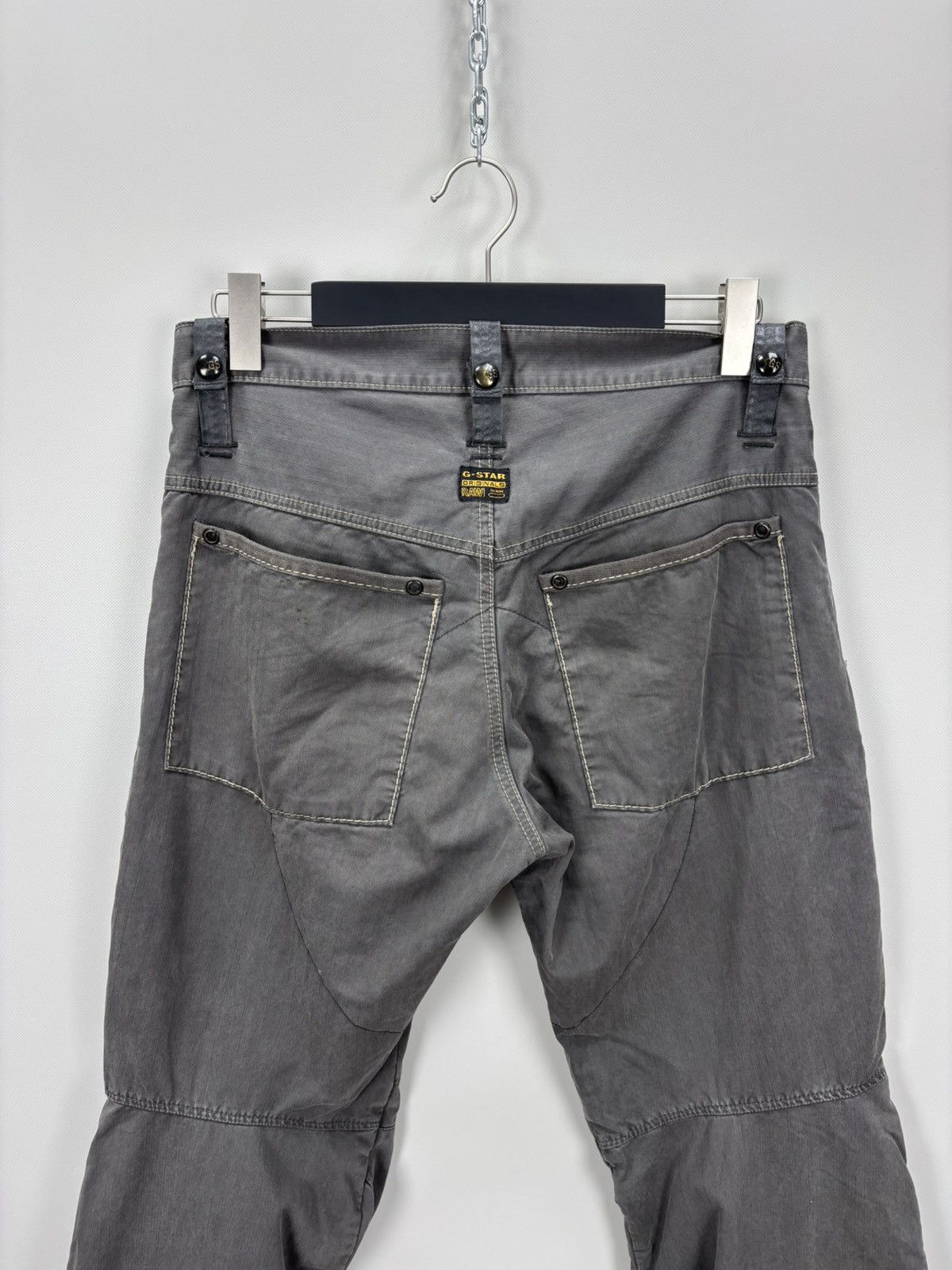 G-Star Mens pants Y2k G Star Raw Size 30 Color Gray Size US 30 / EU 46 - 8 Thumbnail