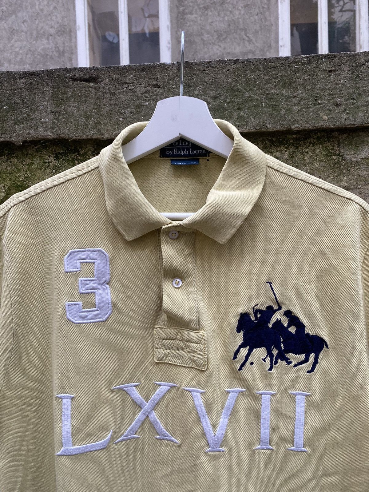 Polo Ralph Lauren × Vintage Vintage Polo Ralph Lauren Embroidered Logo Y2K Polo T-Shirt Size US L / EU 52-54 / 3 - 2 Thumbnail