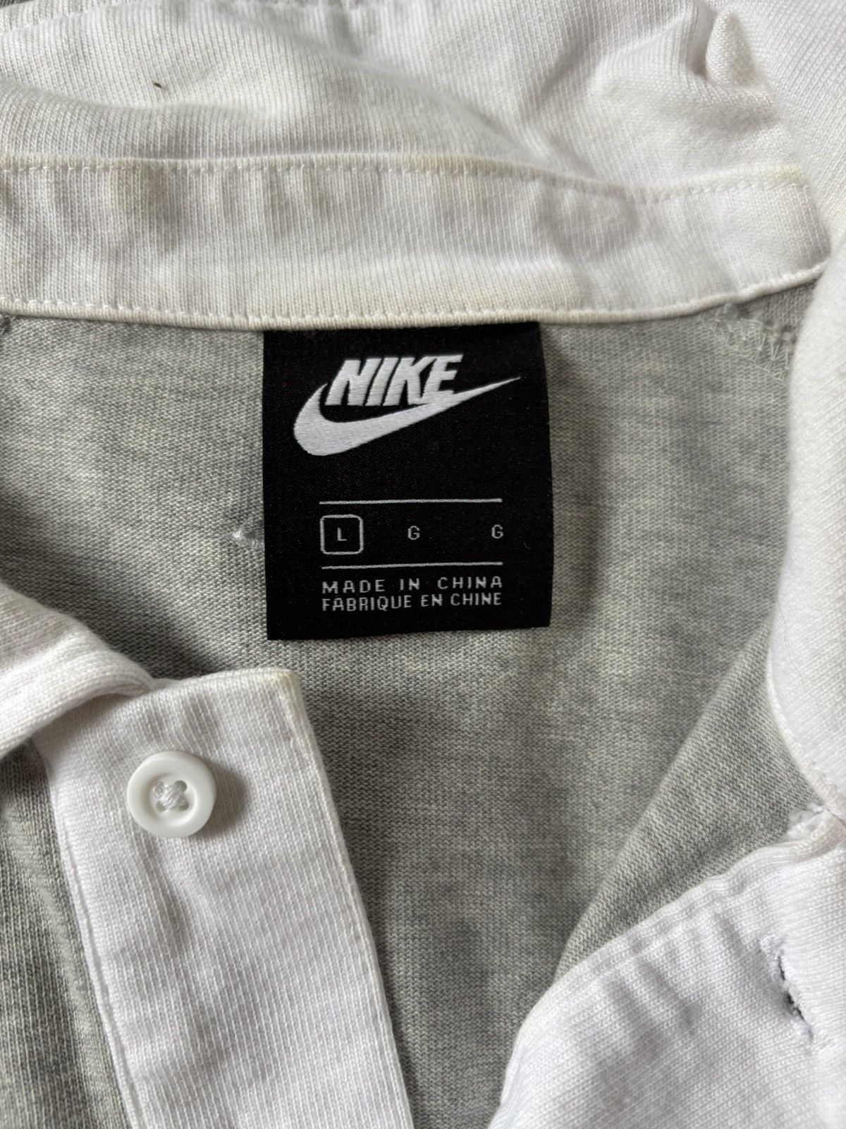 Nike Y2K Vintage Nike Rugby Style Swoosh Barely worn Size US L / EU 52-54 / 3 - 2 Thumbnail