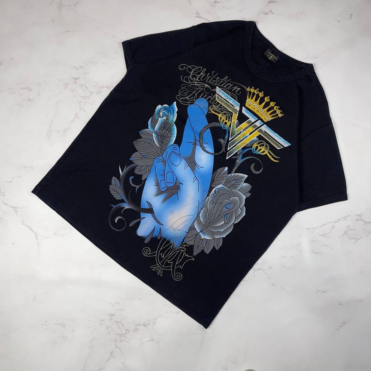 Christian Audigier Christian Audigier × Ed Hardy × Streetwear T-shirt Size XXL Size US XXL / EU 58 / 5 - 1 Thumbnail