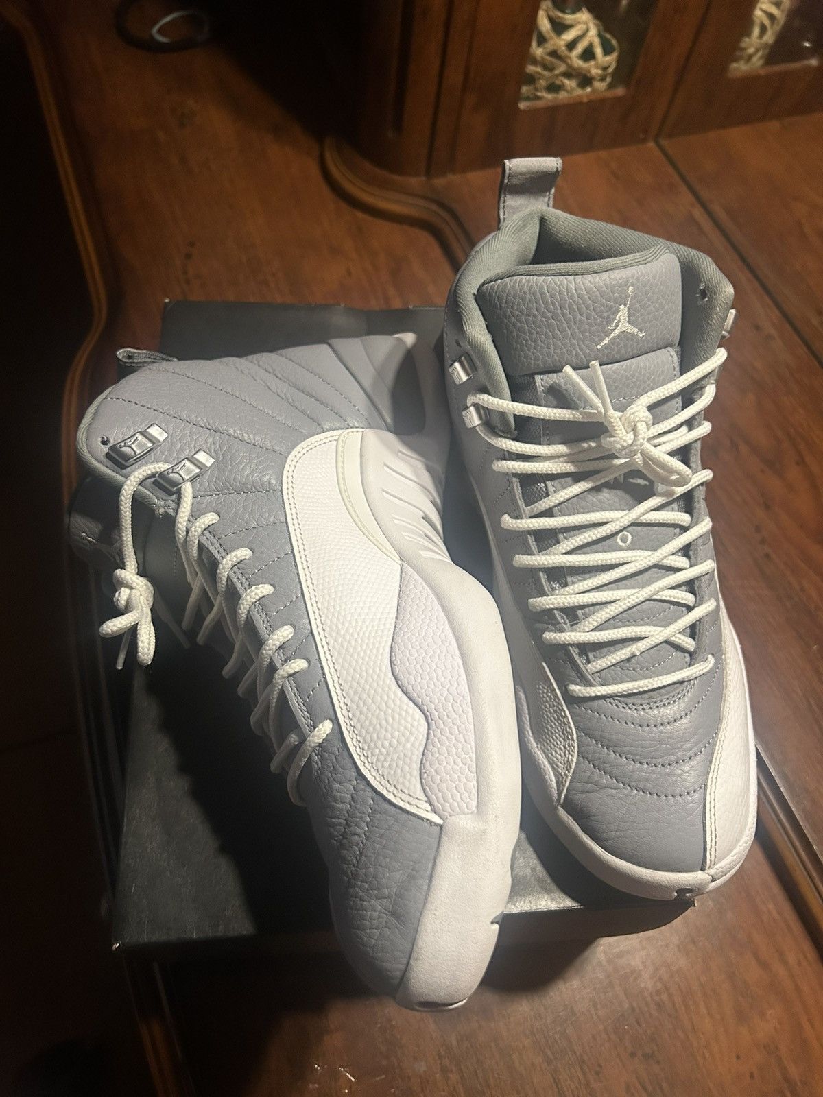 Jordan Brand Air Jordan 12 Retro “Stealth” 2022 👟 ✅ Lightly Worn Size US 10 / EU 43 - 5 Thumbnail