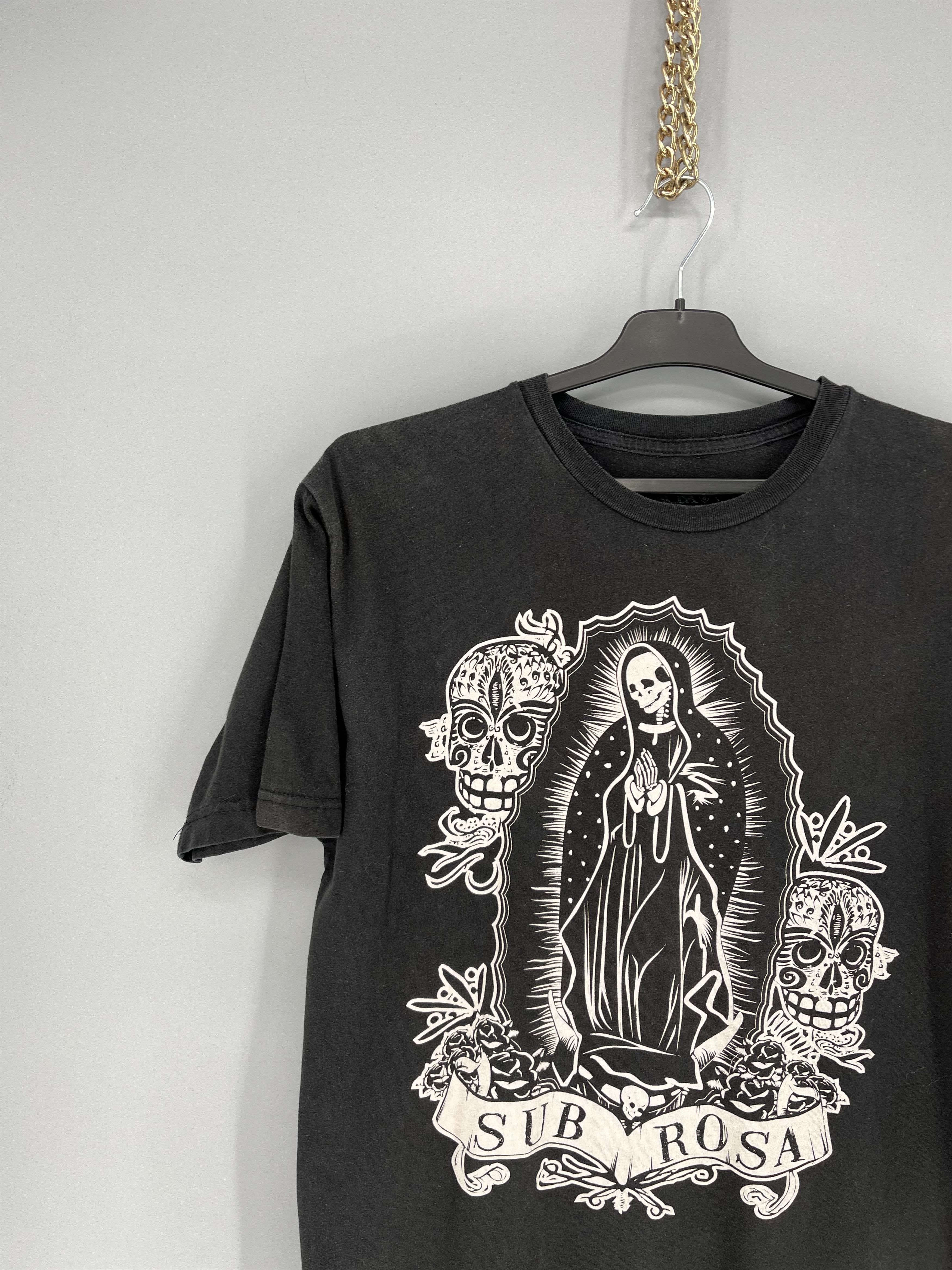 Band Tees Vintage Subrosa Nun Skeleton Heavy Metal Band Skull Size US L / EU 52-54 / 3 - 4 Thumbnail