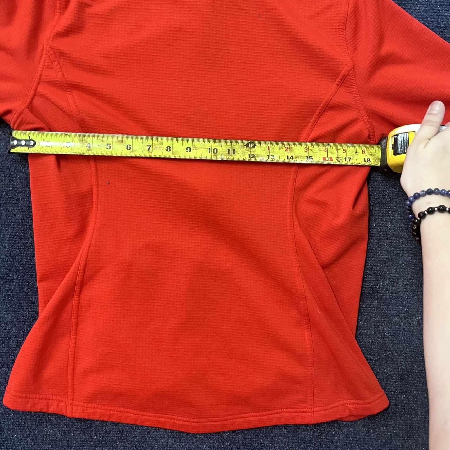 The North Face North Face Womens Small Red Fleece Jacket Hiking Light Outdoor Size S / US 4 / IT 40 - 4 Thumbnail