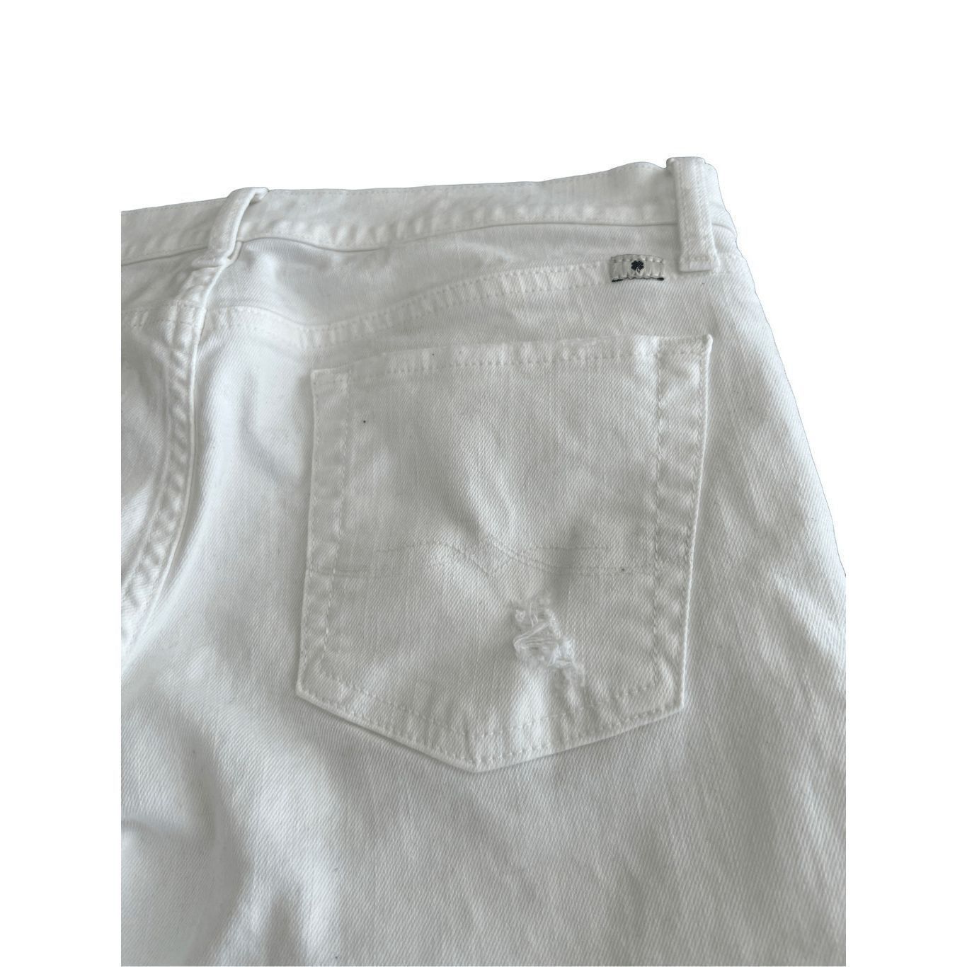 Lucky Brand Lucky Brand distressed Boyfriend White Jeans 8/29 Size 30" / US 8 / IT 44 - 11 Thumbnail