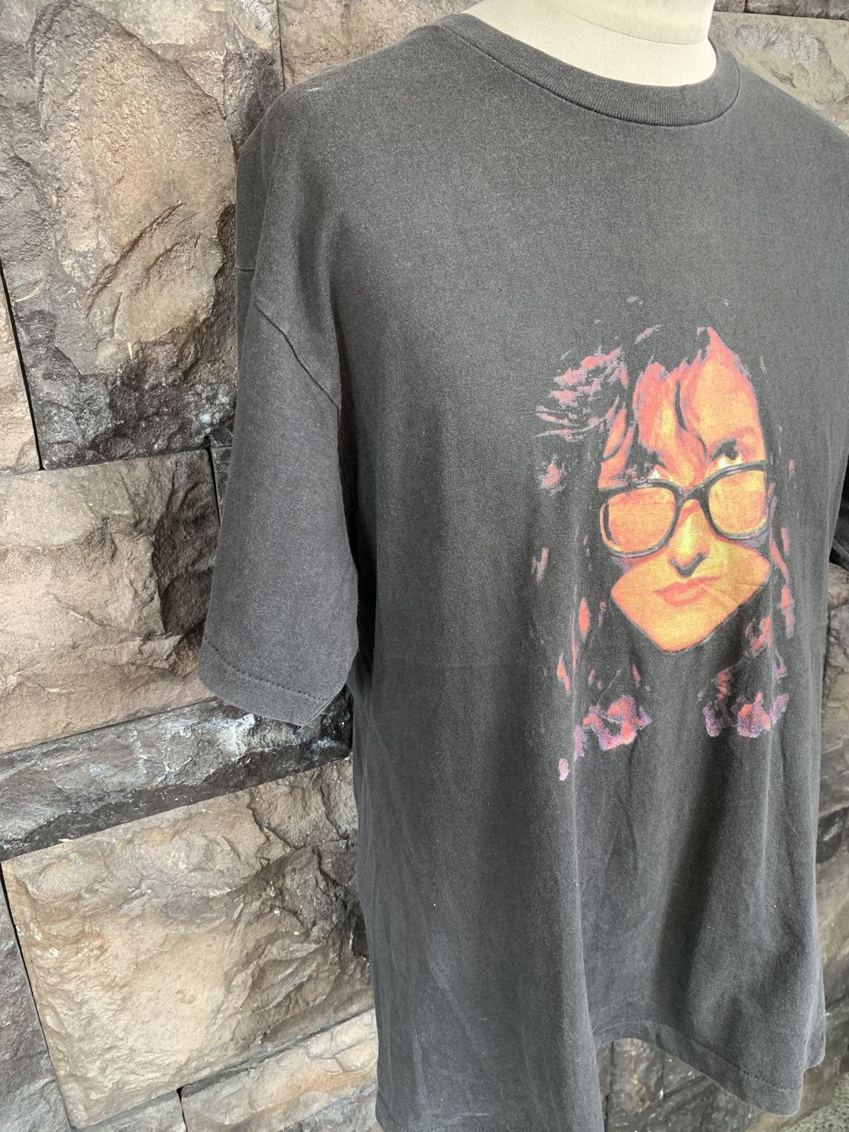 Vintage Vintage 90s Eddi Reader Tour Folk/Jazz/Pop Singer T shirt Size US L / EU 52-54 / 3 - 4 Thumbnail