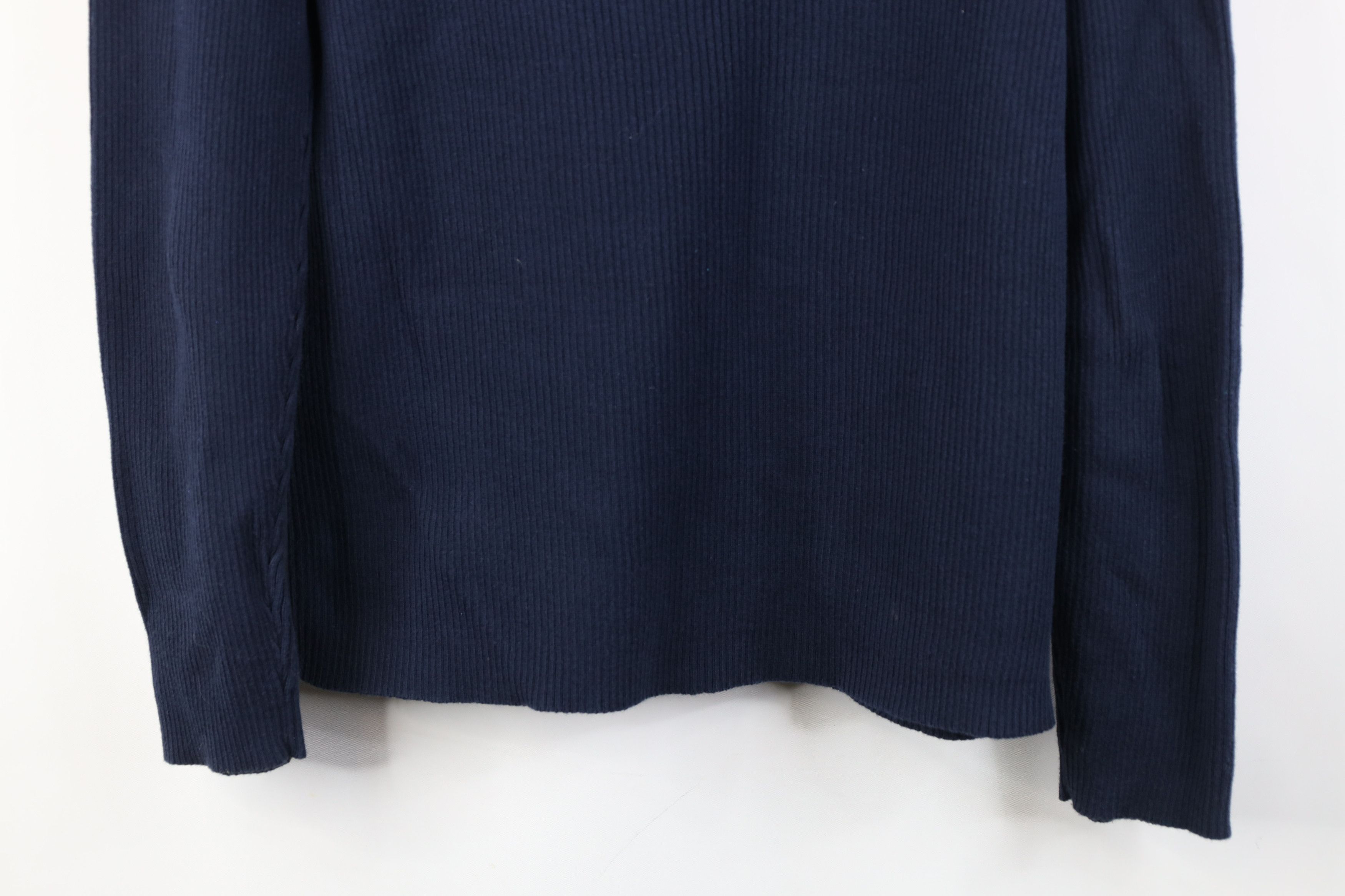 Ralph Lauren Vintage 90s Y2K Ralph Lauren Ribbed Knit Mock Neck Sweater Size L / US 10 / IT 46 - 13 Thumbnail