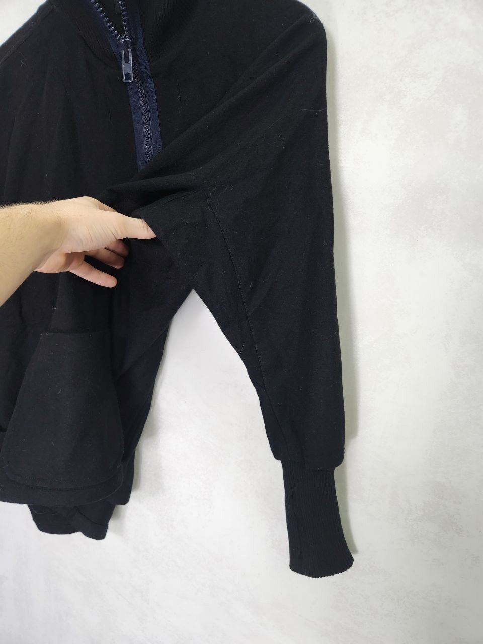Adidas × Y-3 × Yohji Yamamoto Y-3 yohji yamamoto adidas wool designer zip up black jacket Size S / US 4 / IT 40 - 3 Thumbnail